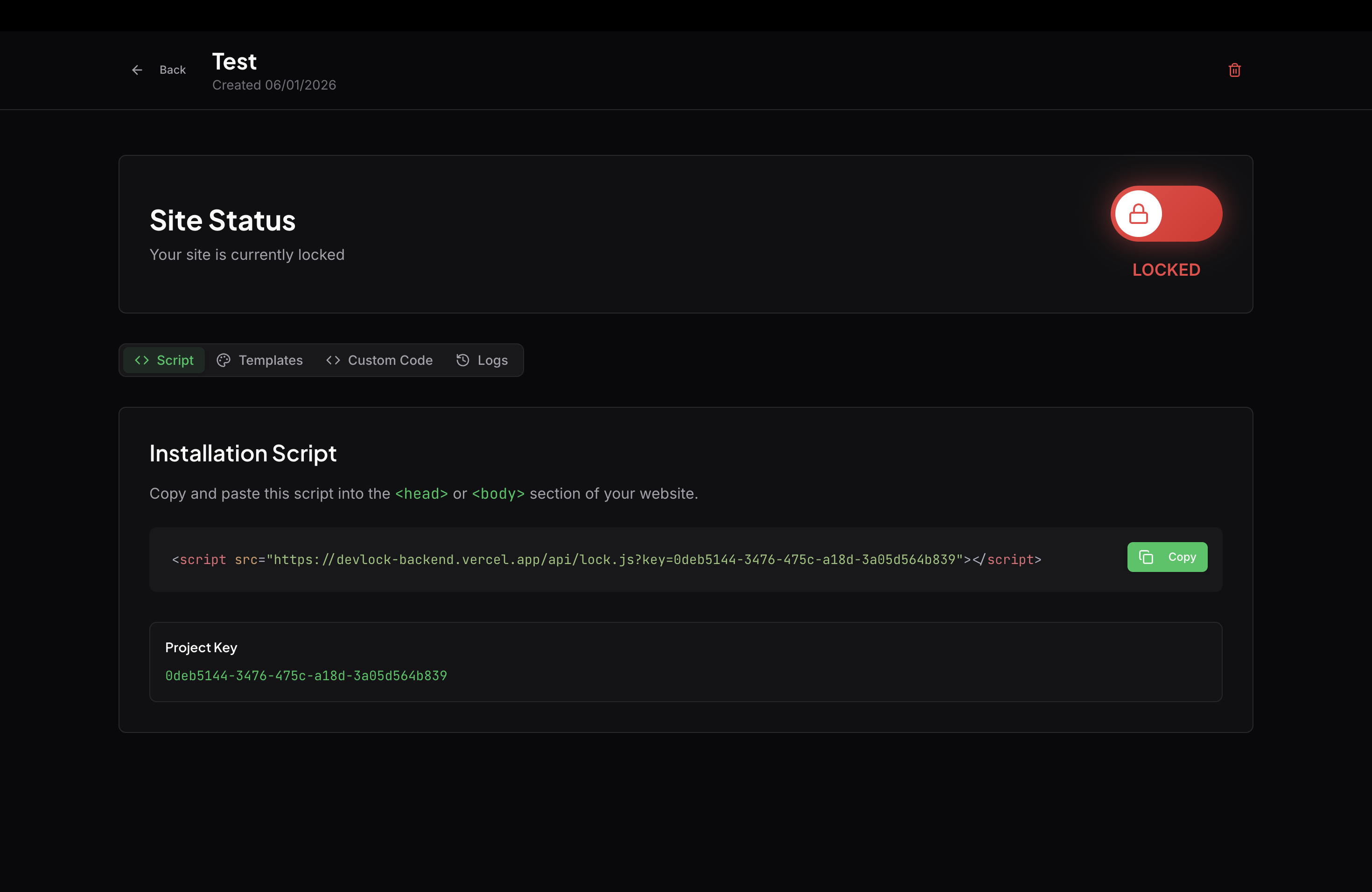 Screenshot 4 of DevLock
