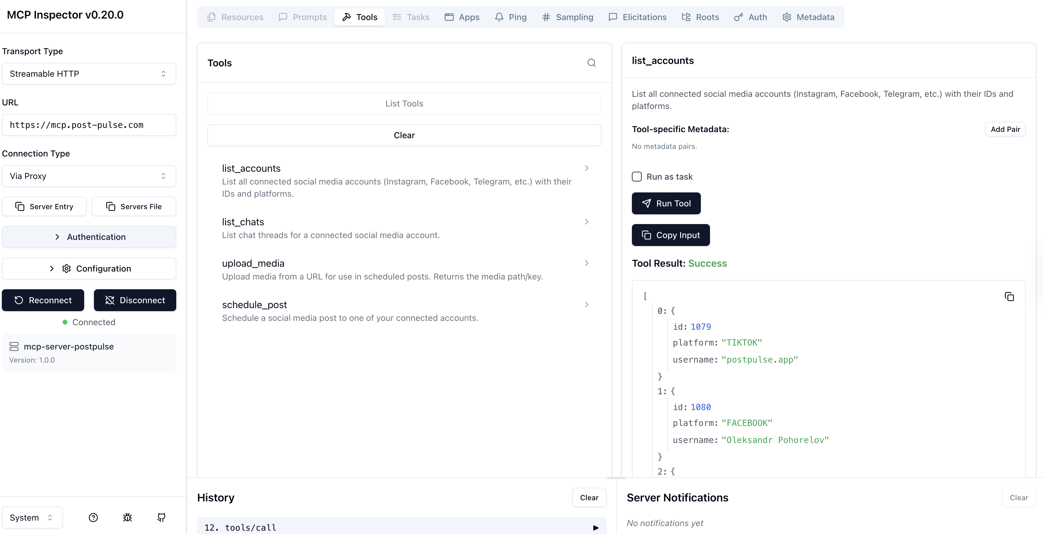 Screenshot 5 of PostPulse for Developers
