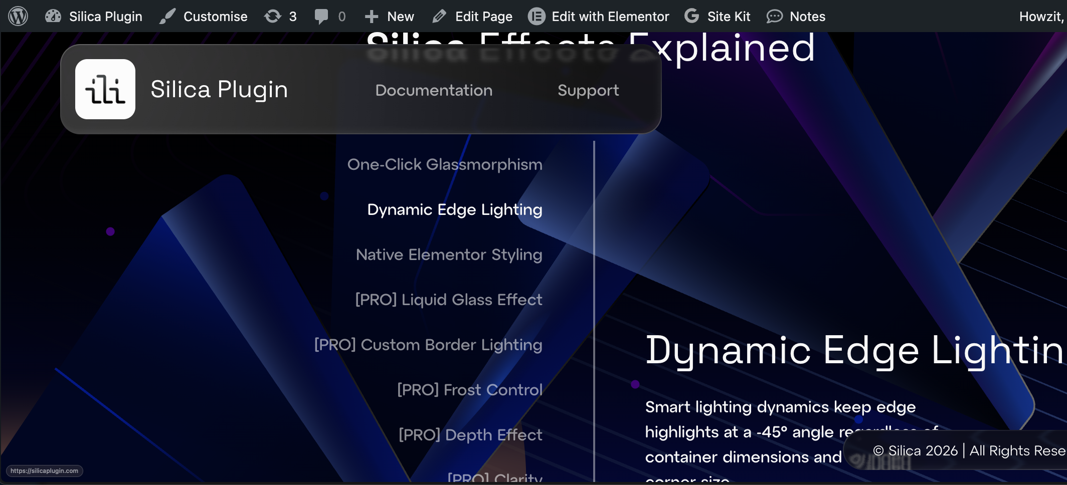 Screenshot 6 of Silica Plugin