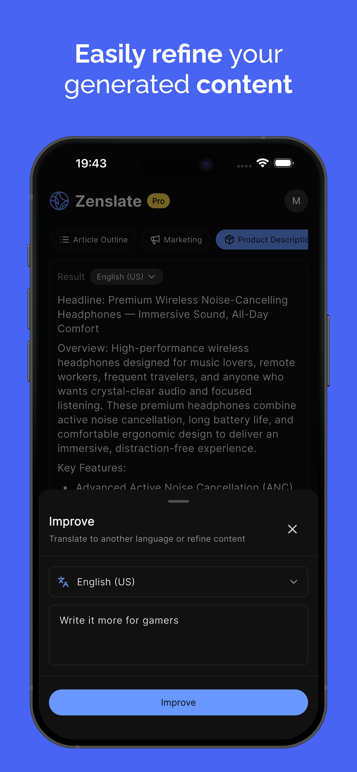Screenshot 5 of Zenslate