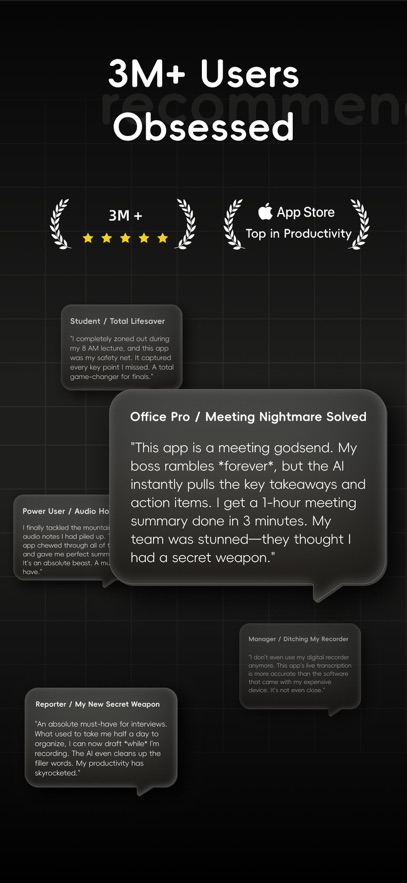 Screenshot 4 of Atter AI - Meeting Note Taker