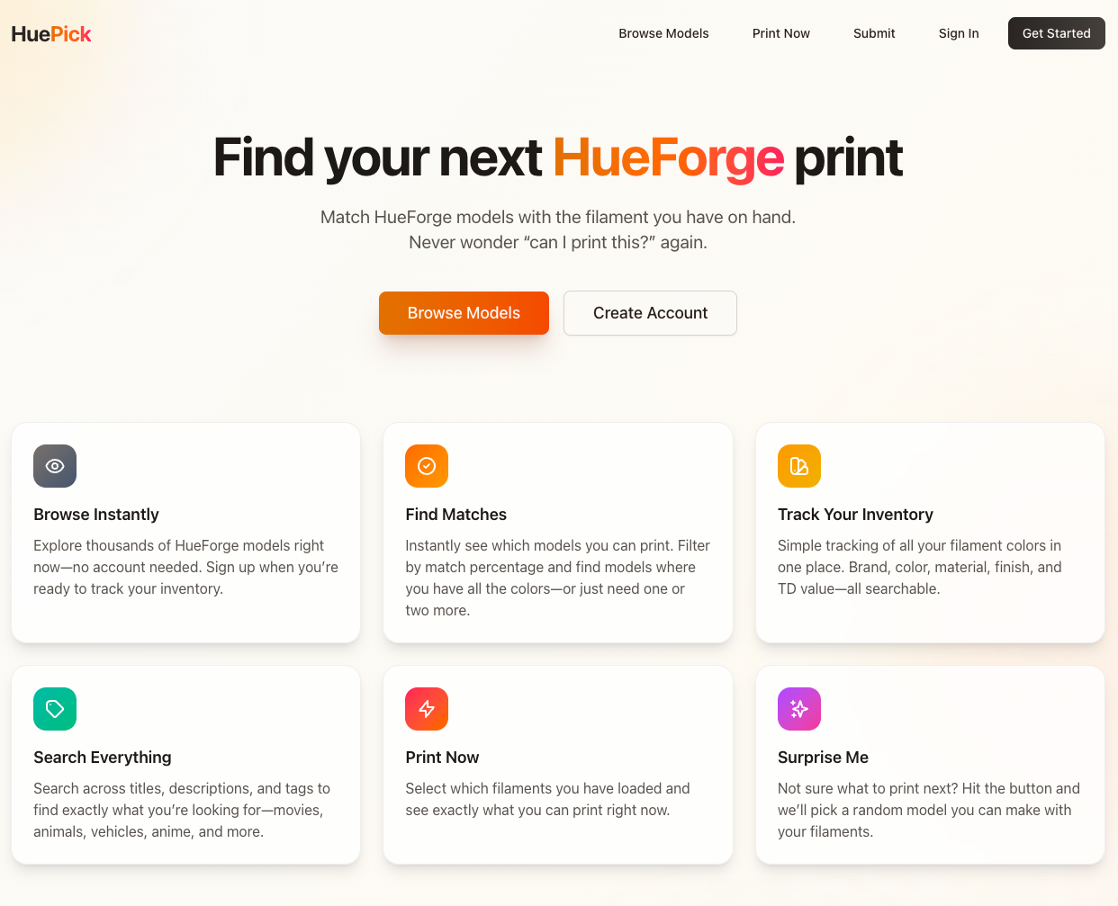 Screenshot 1 of HuePick