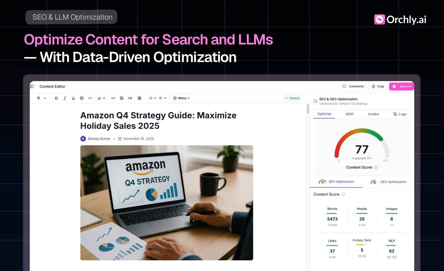 Screenshot 1 of Orchly.ai