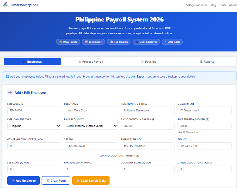 Screenshot 4 of SmartSalaryTool