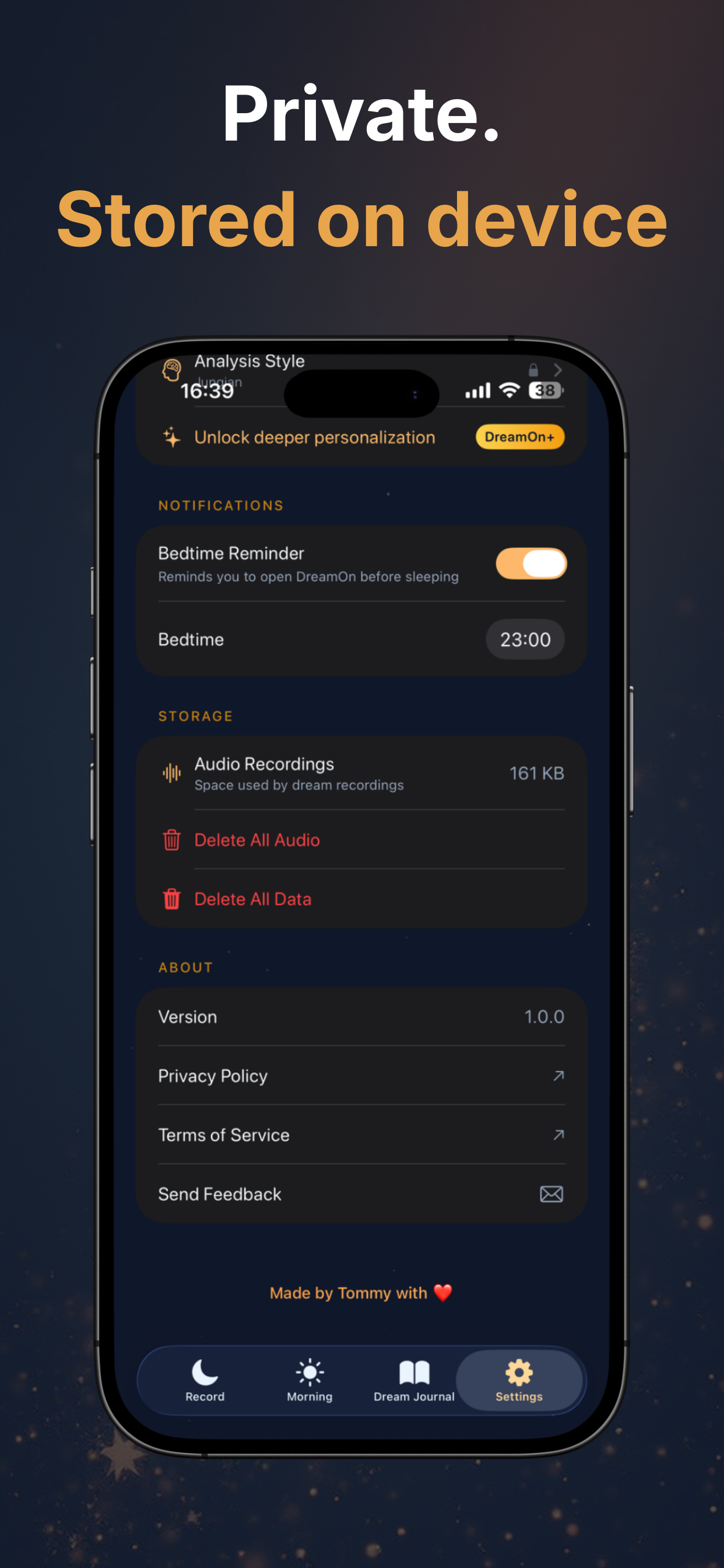 Screenshot 8 of DreamOn - Record with one eye open