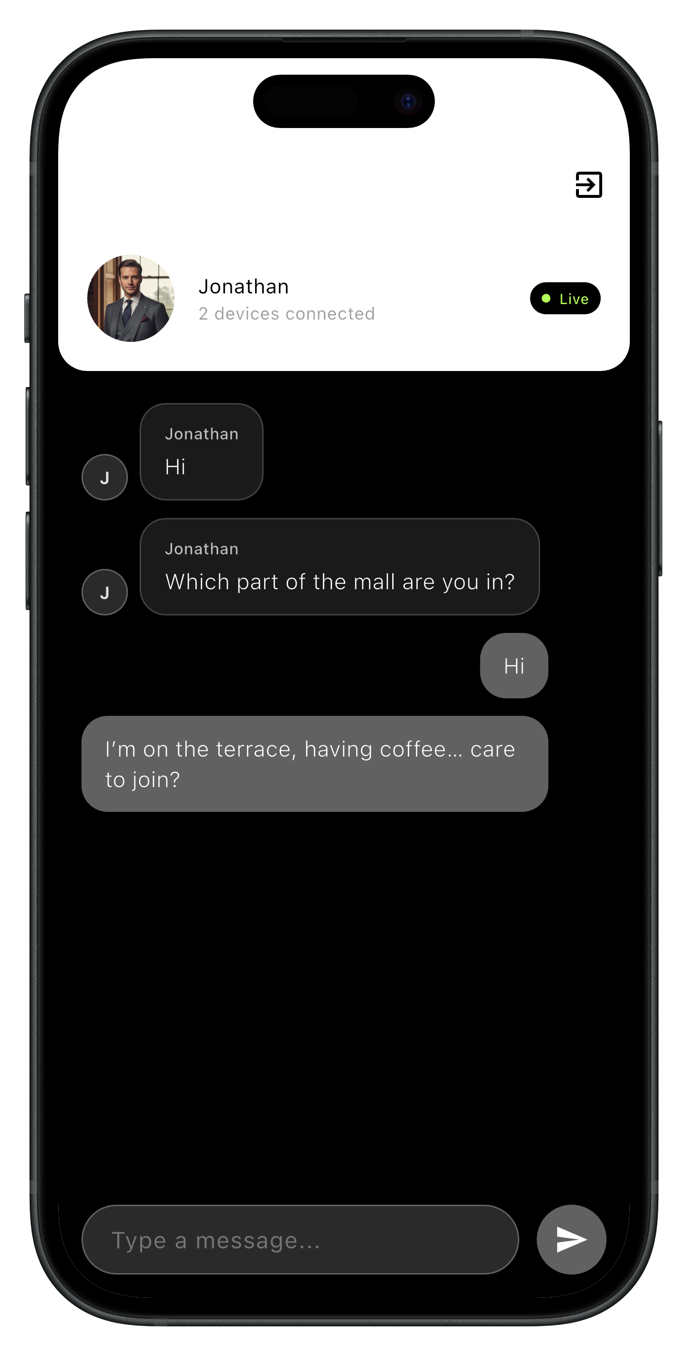 Screenshot 3 of Near: P2P Social Network