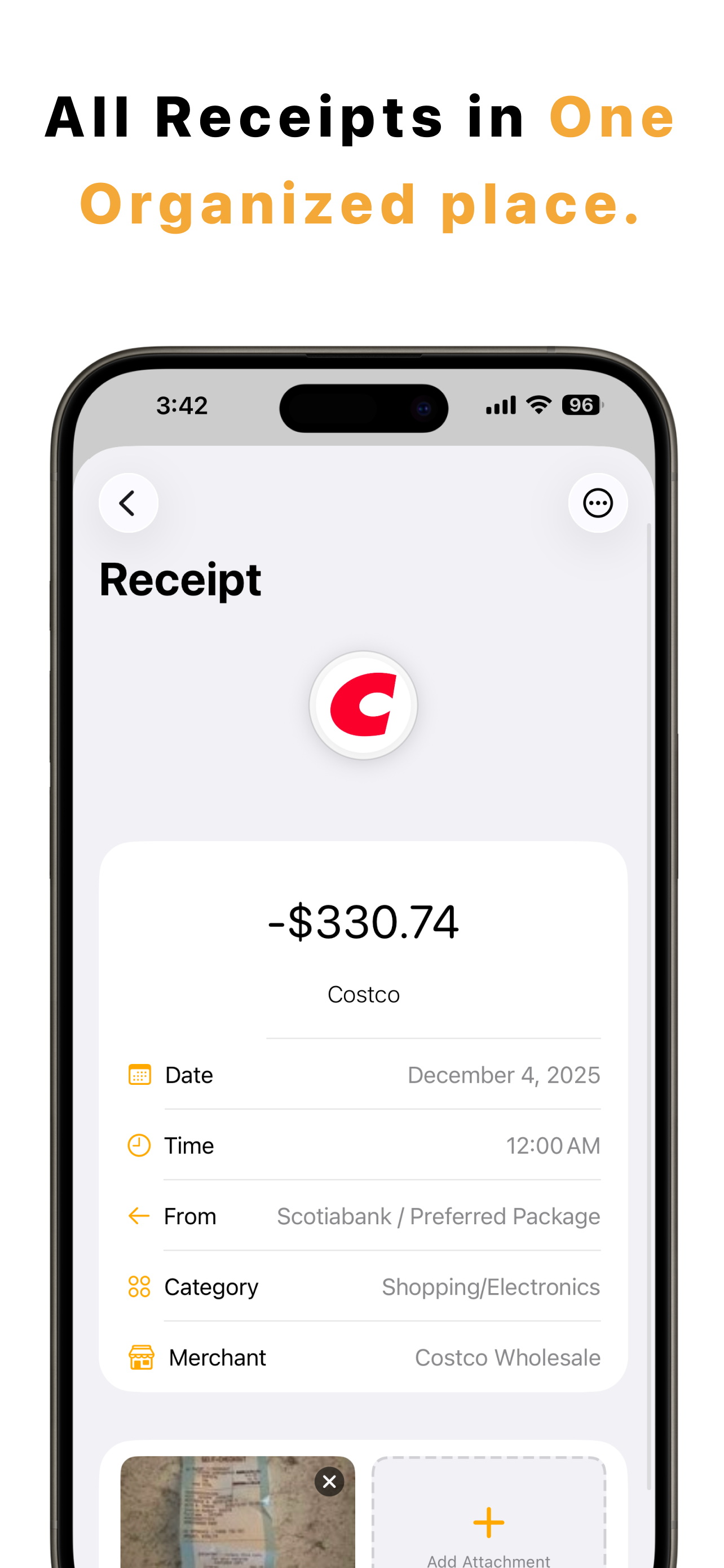 Screenshot 3 of Simple Wallet