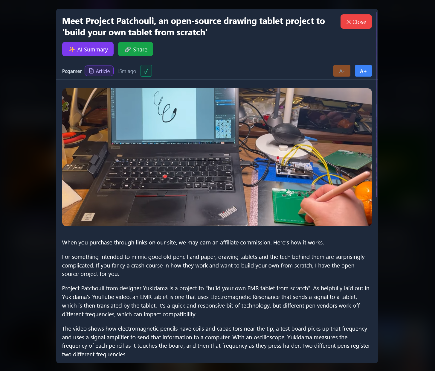 Screenshot 2 of RSS Kit