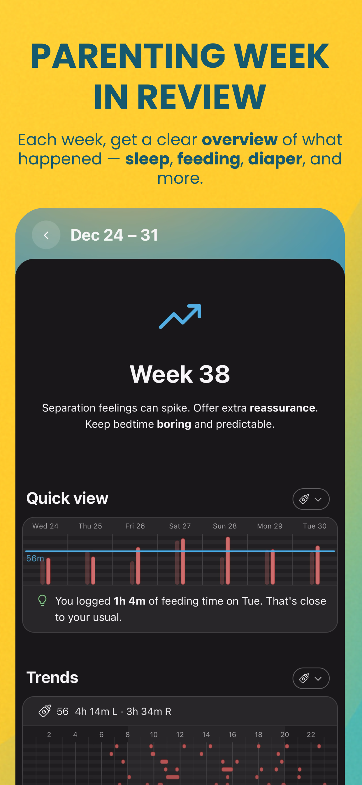 Screenshot 4 of Nurtura Daily: Baby Tracker