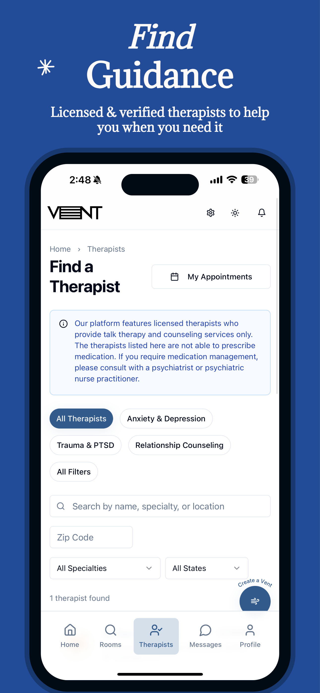 Screenshot 5 of The Vent App