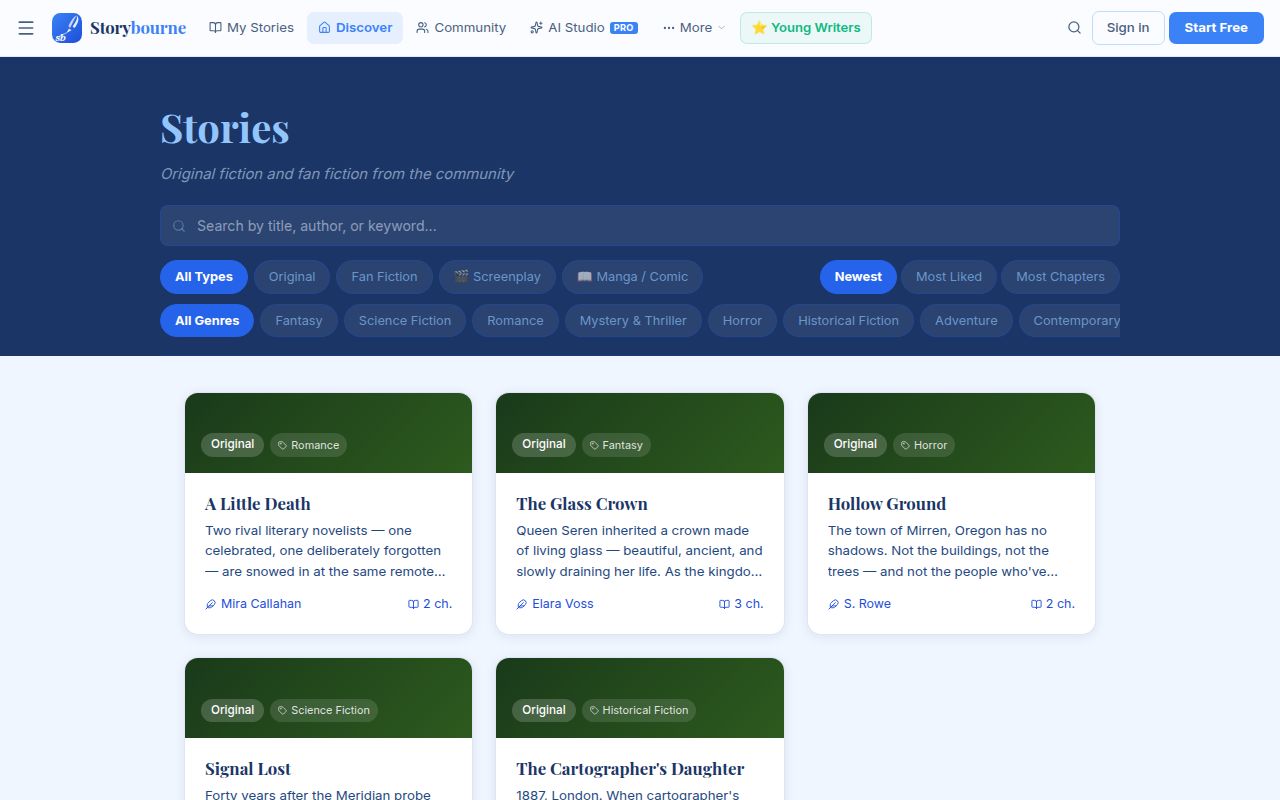 Screenshot 2 of Storybourne