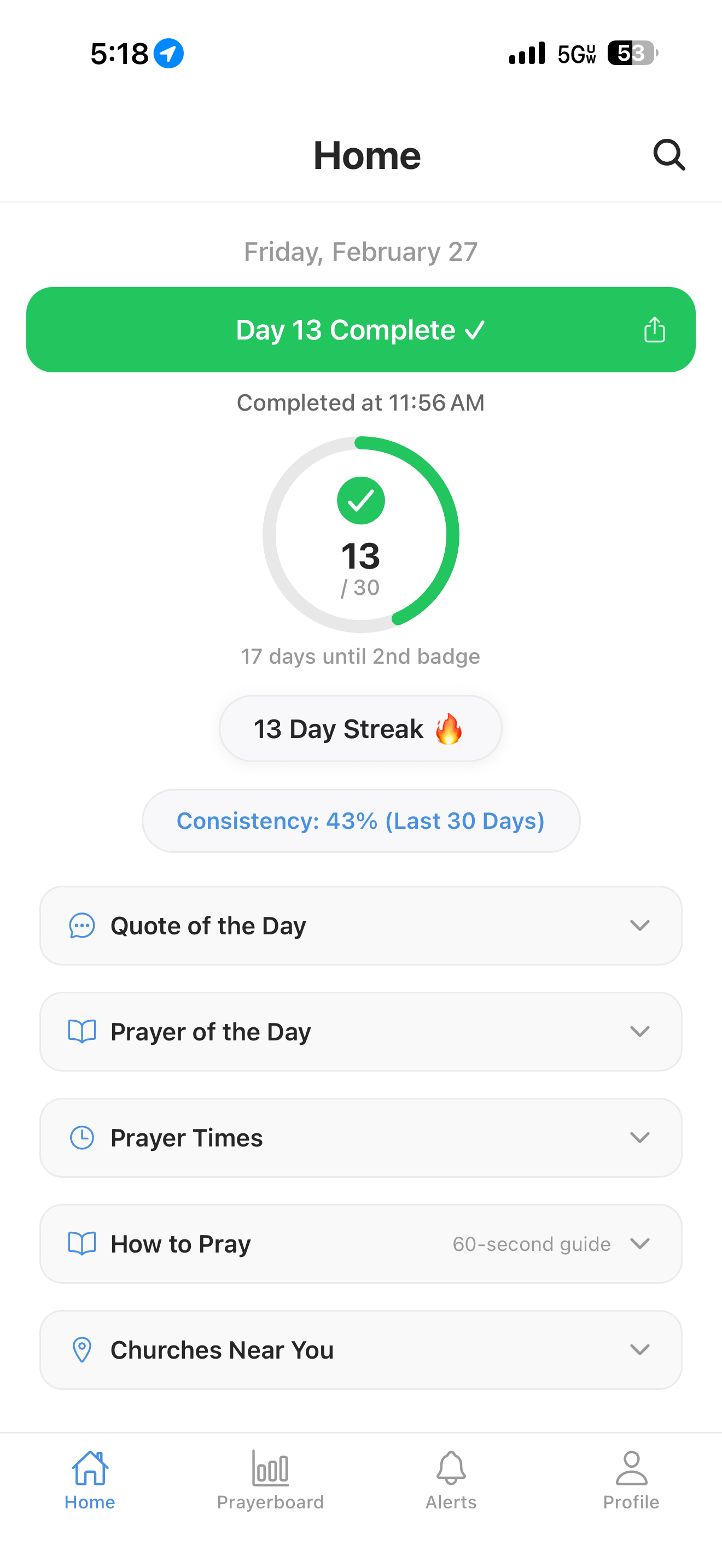 Screenshot 1 of PrayWay