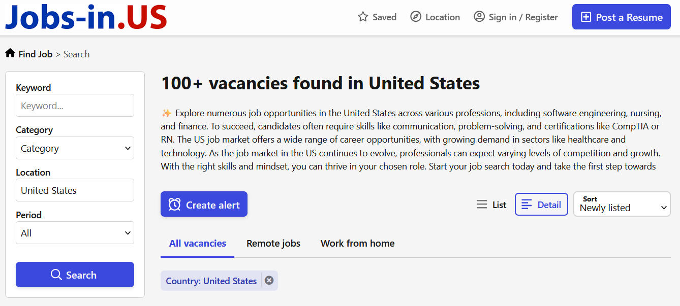 Screenshot 2 of Jobs-in US