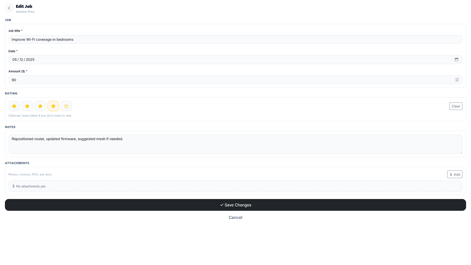 Screenshot 3 of WhoFixedIt