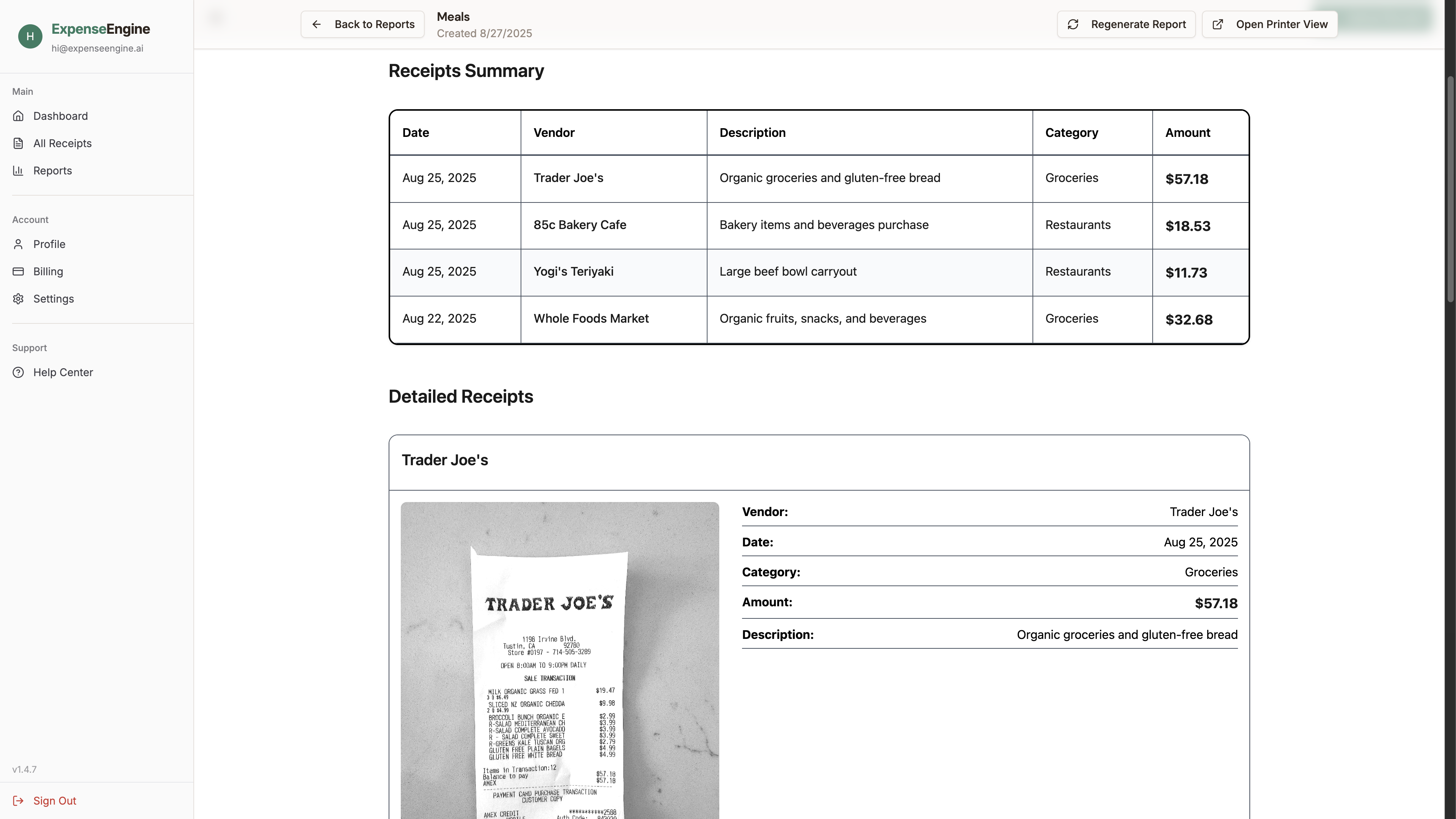 Screenshot 3 of ExpenseEngine