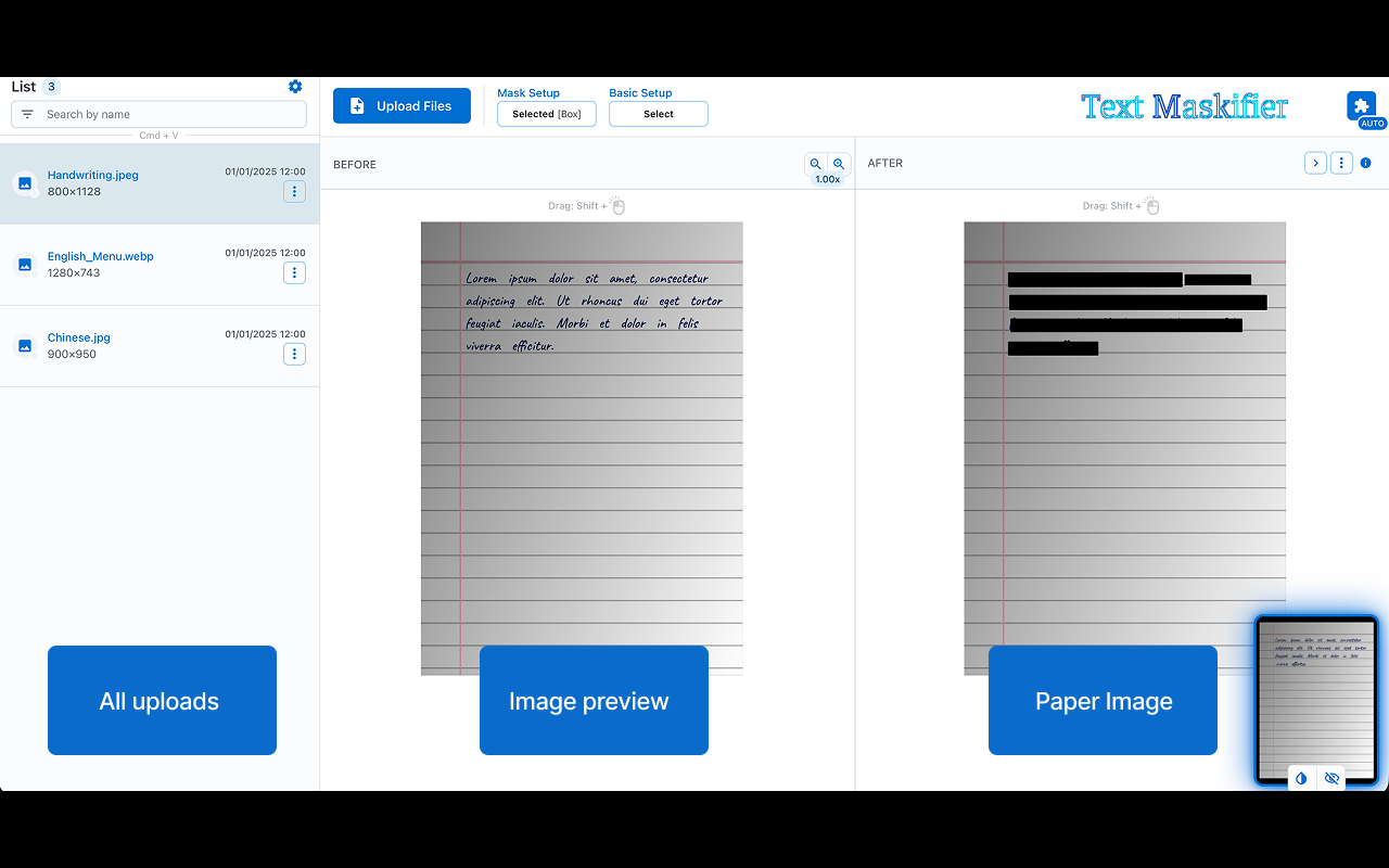 Screenshot 3 of Text Maskifier