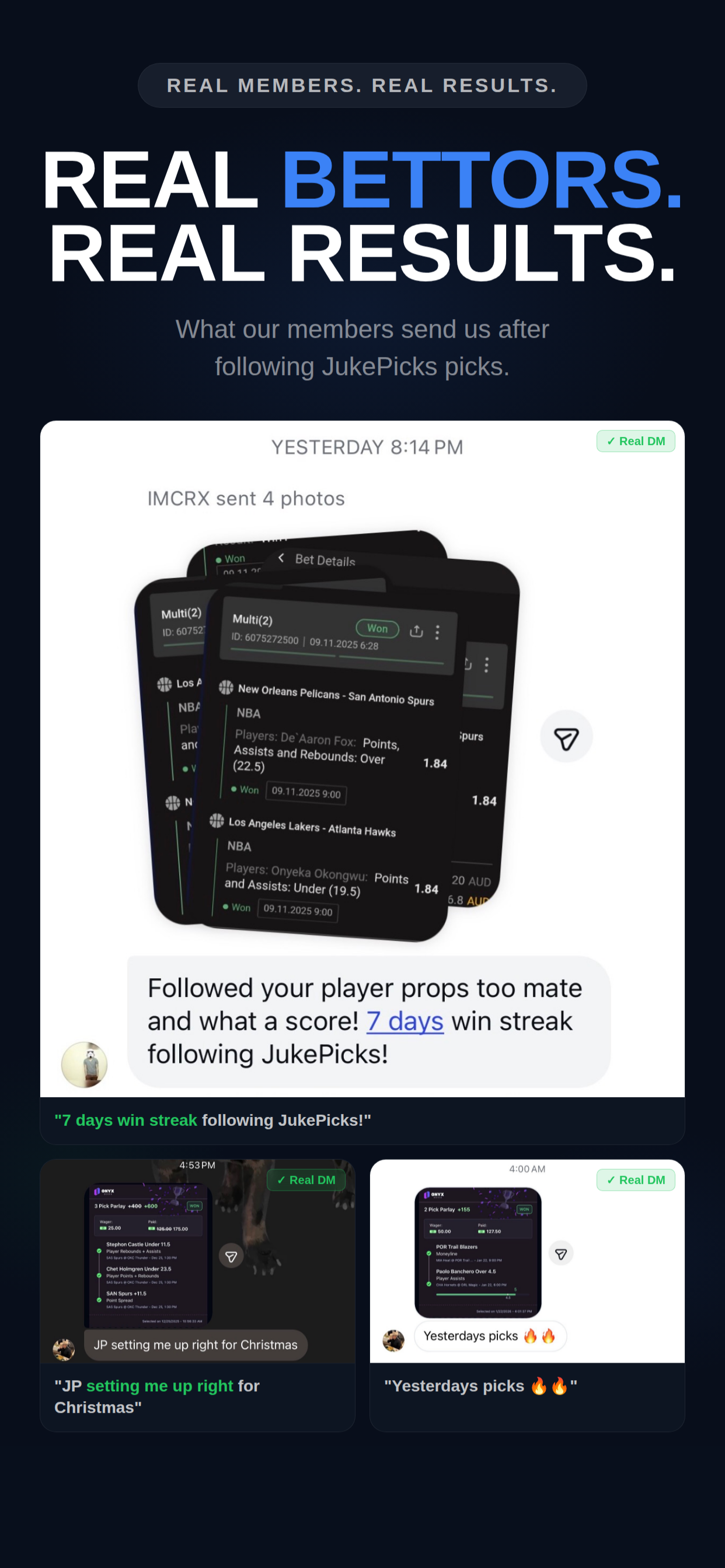 Screenshot 3 of JukePicks: Bet Smarter