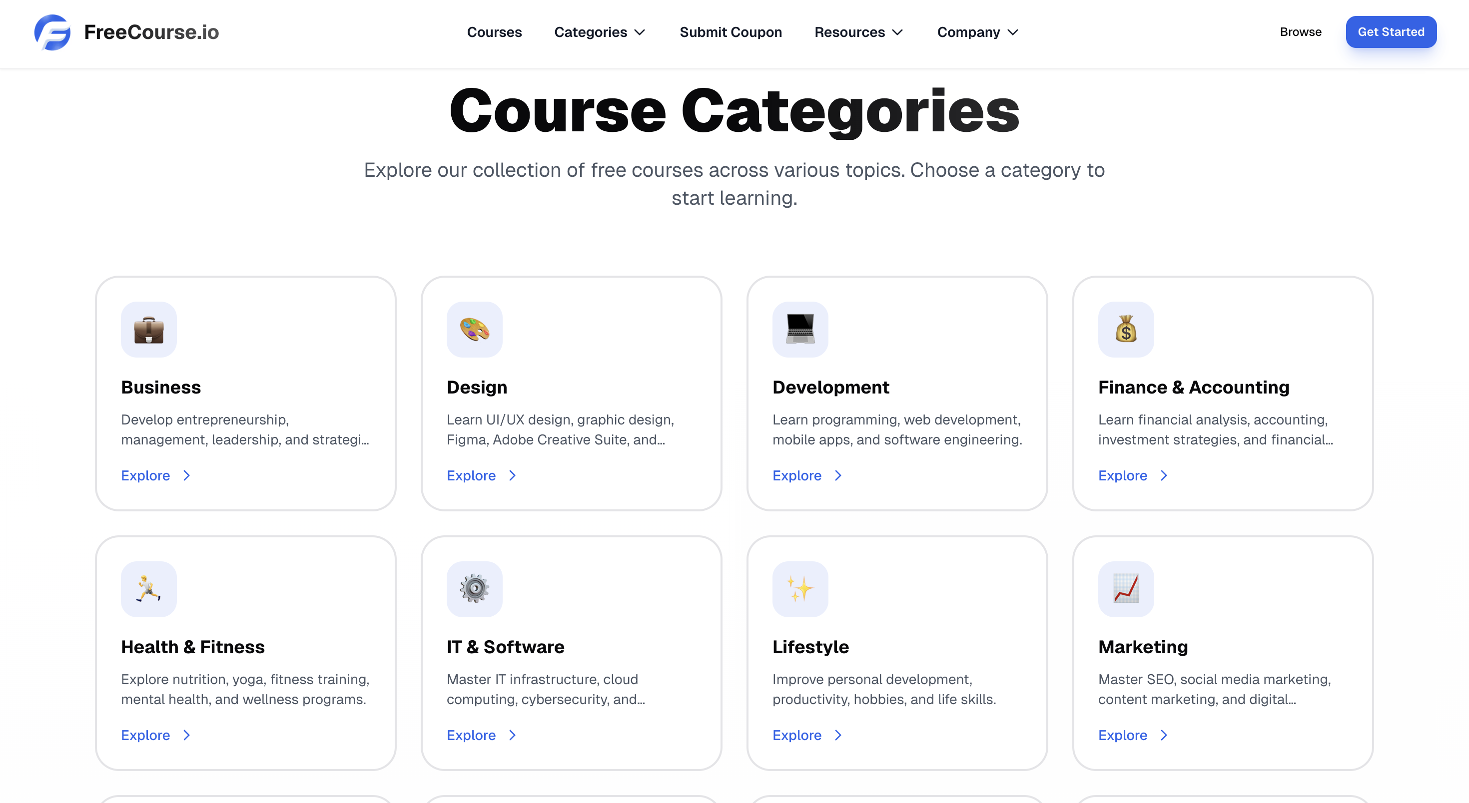 Screenshot 4 of FreeCourse.io
