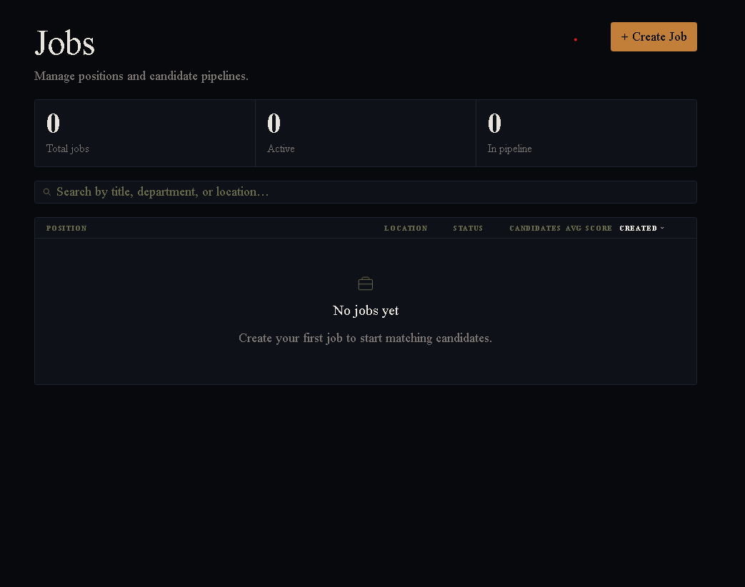 Screenshot 1 of CVault AI
