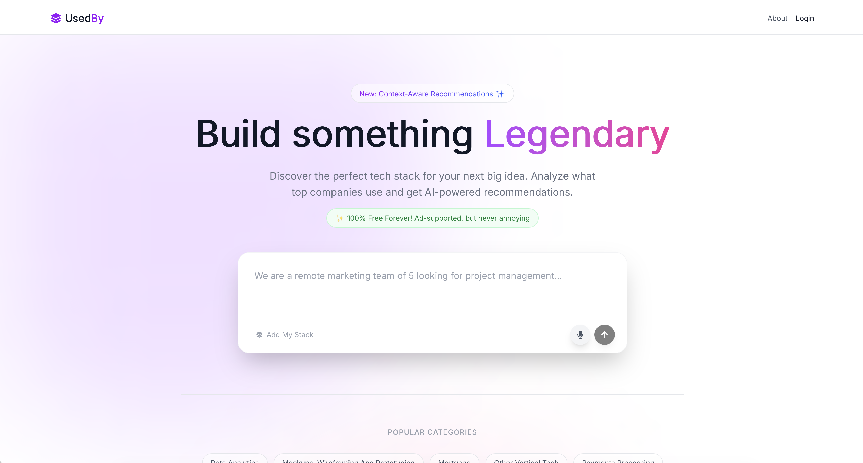 Screenshot 1 of Used By