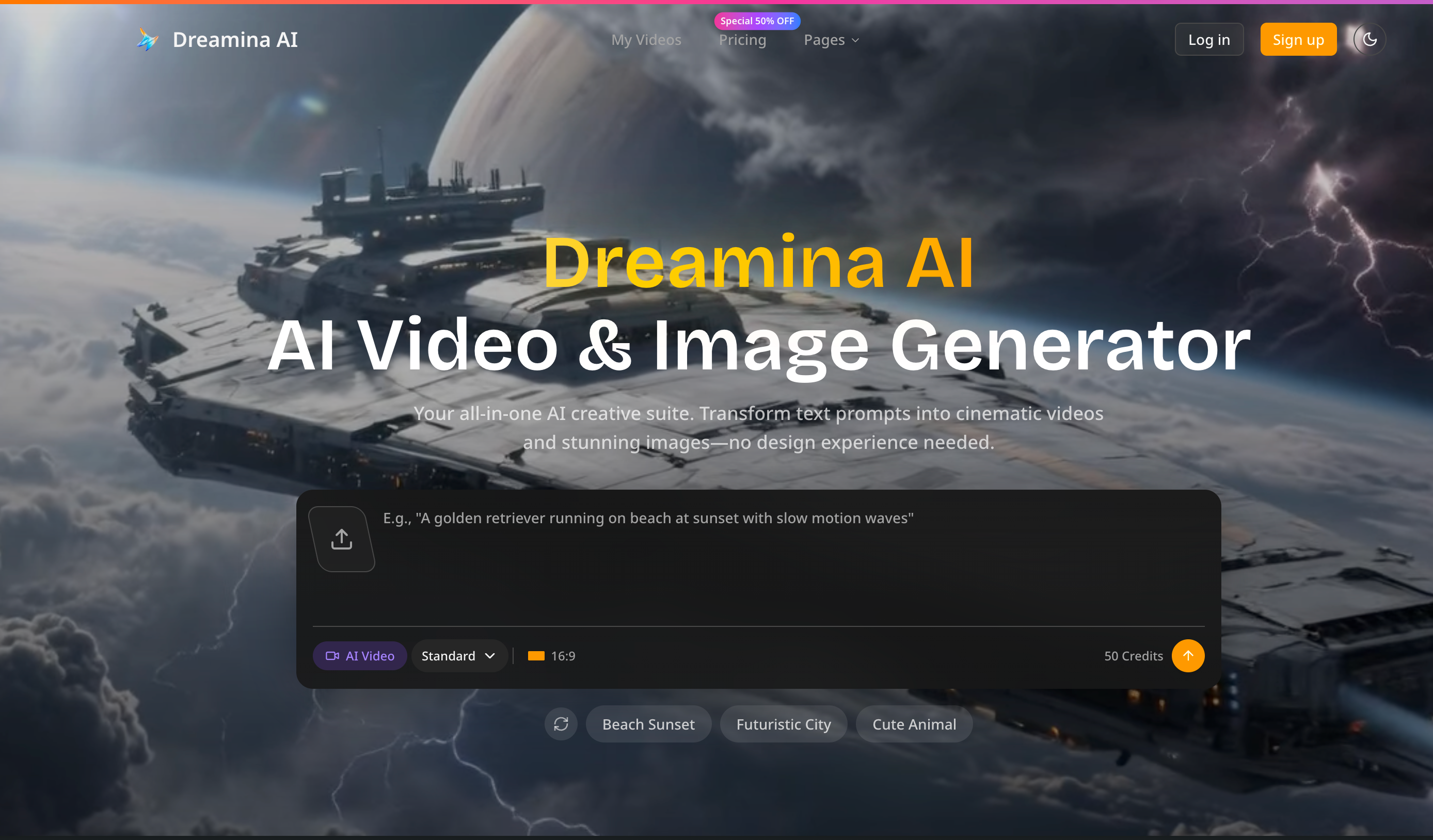 Screenshot 1 of Dreamina AI