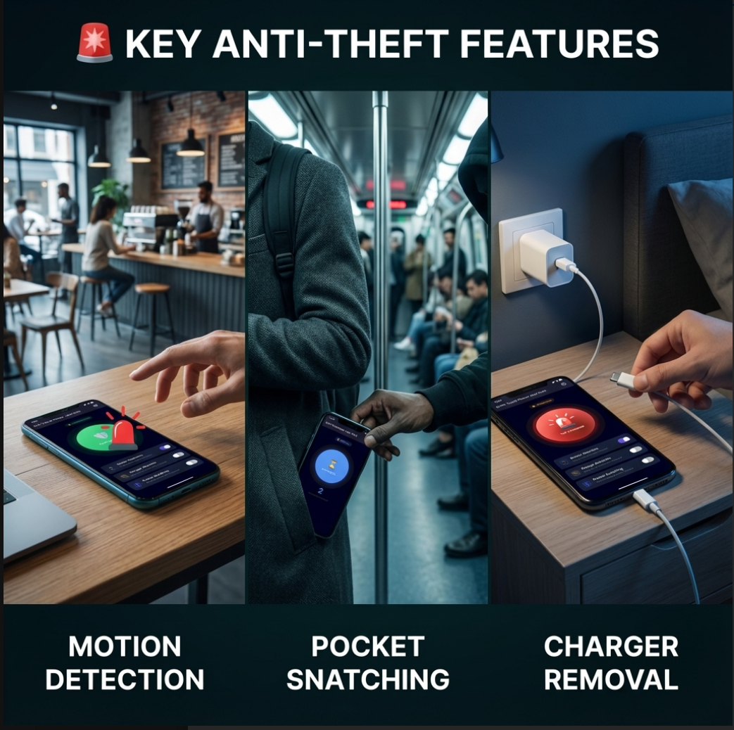 Screenshot 6 of Don't touch my phone - Anti-theft Alarm