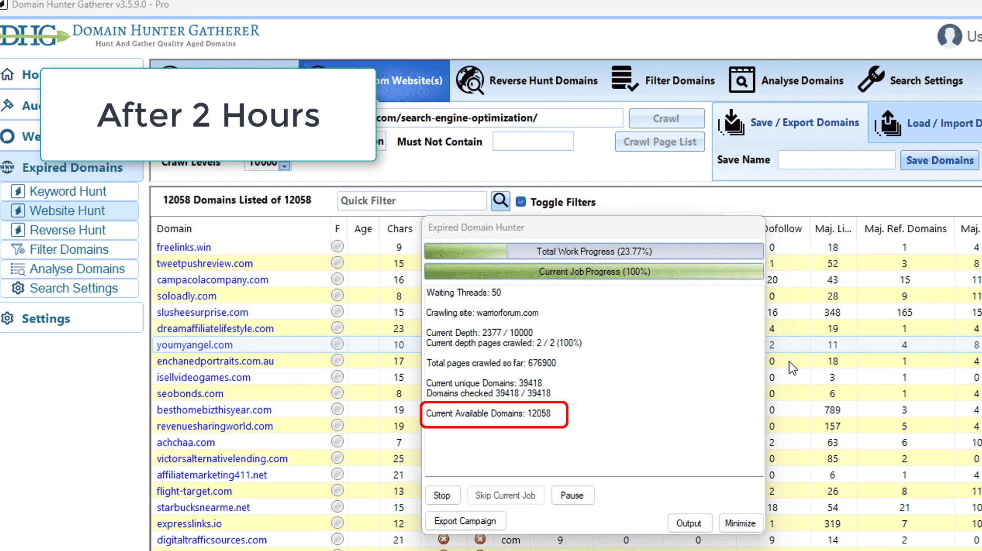 Screenshot 3 of Domain Hunter Gatherer