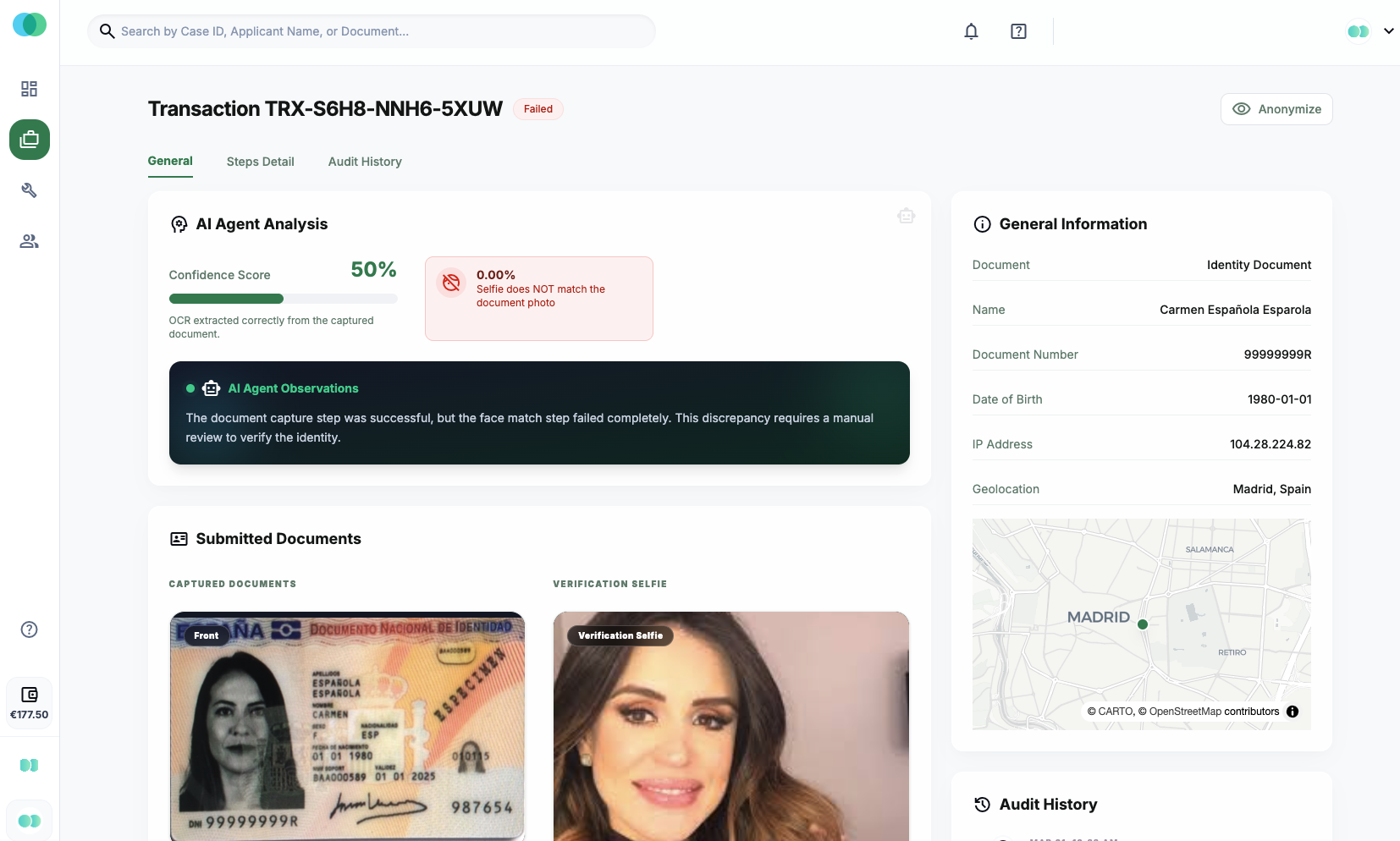 Screenshot 3 of Joinble AI KYC & Deepfake Detection