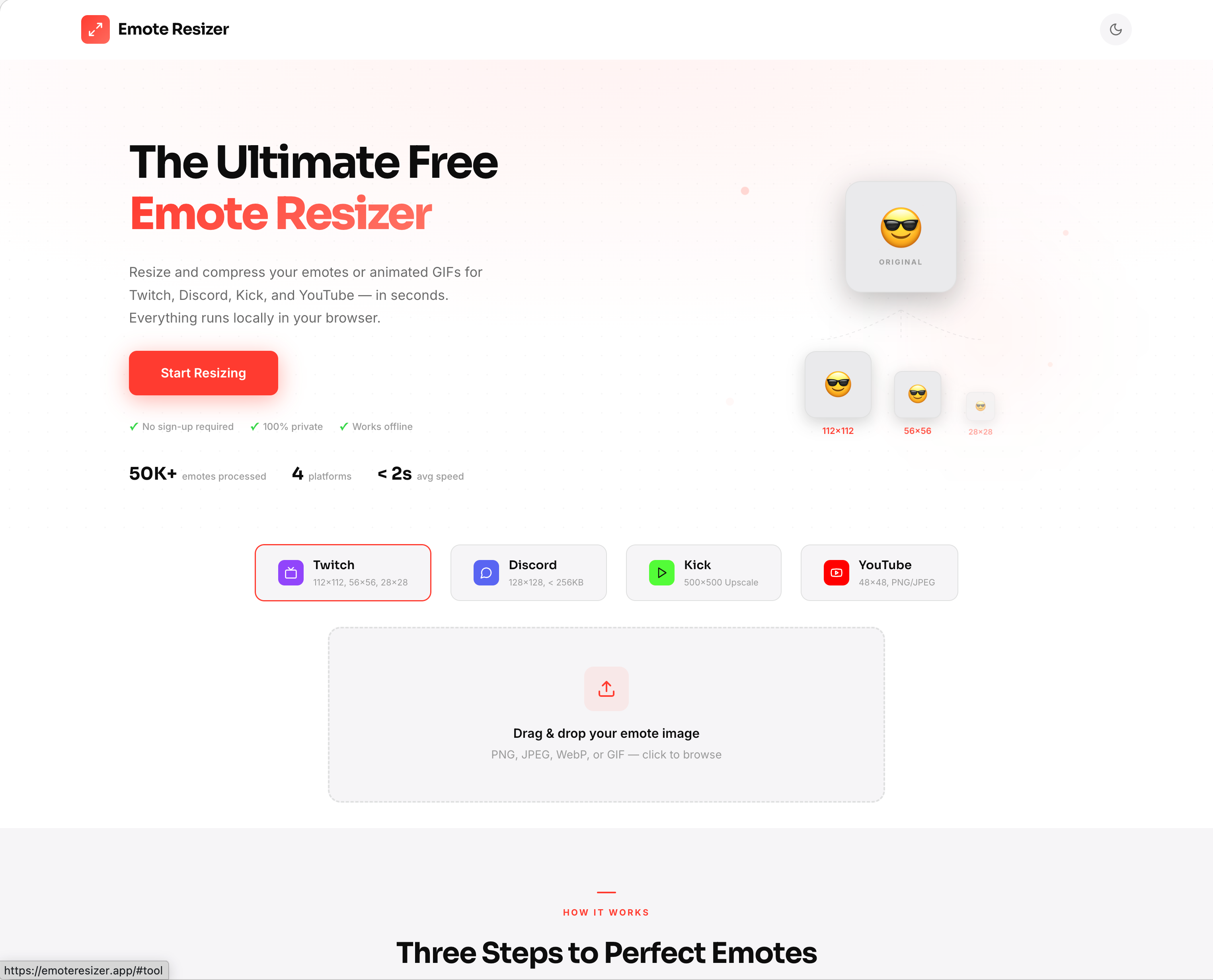 Screenshot 1 of Emote Resizer