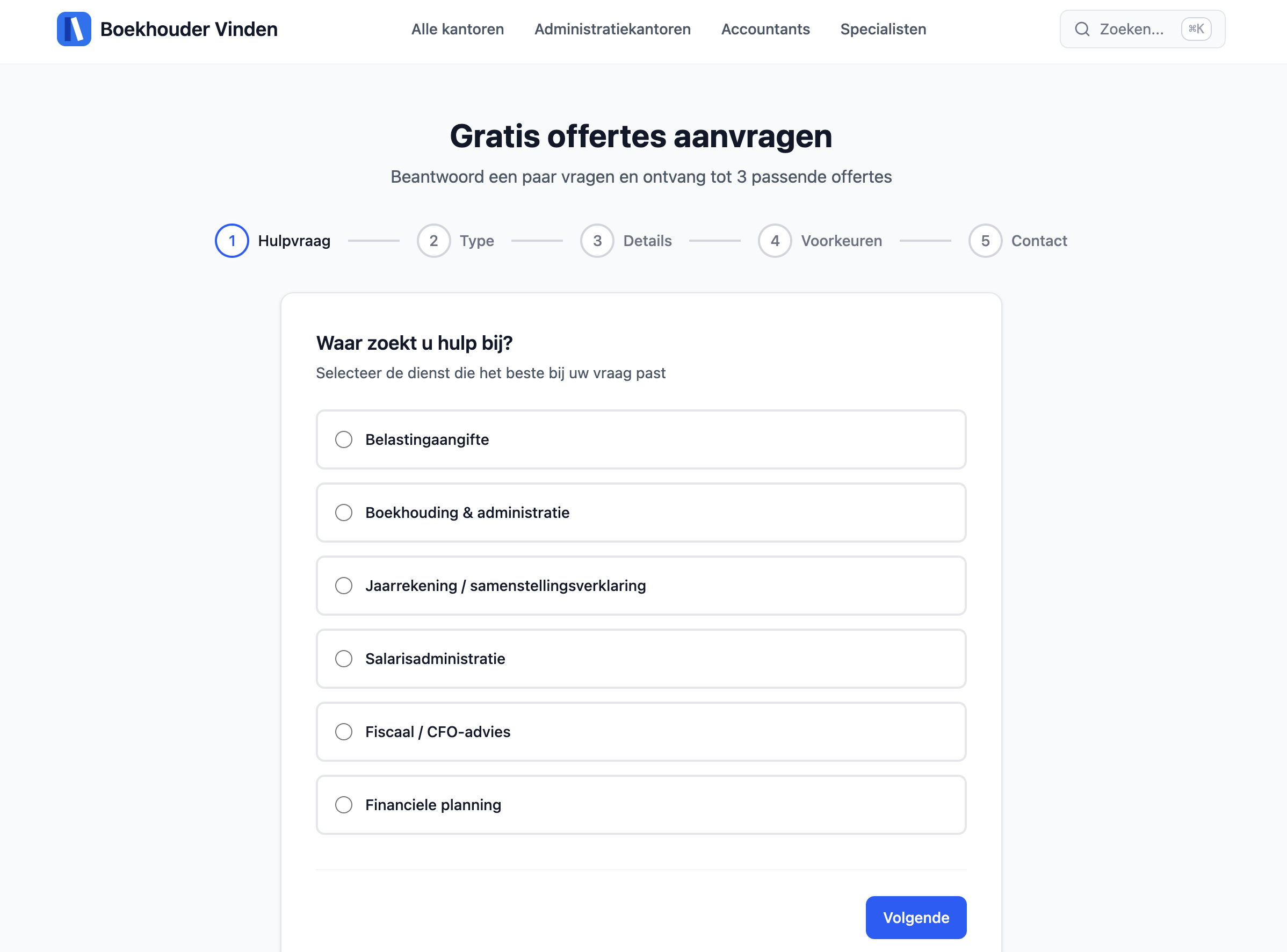 Screenshot 4 of Boekhouder Vinden
