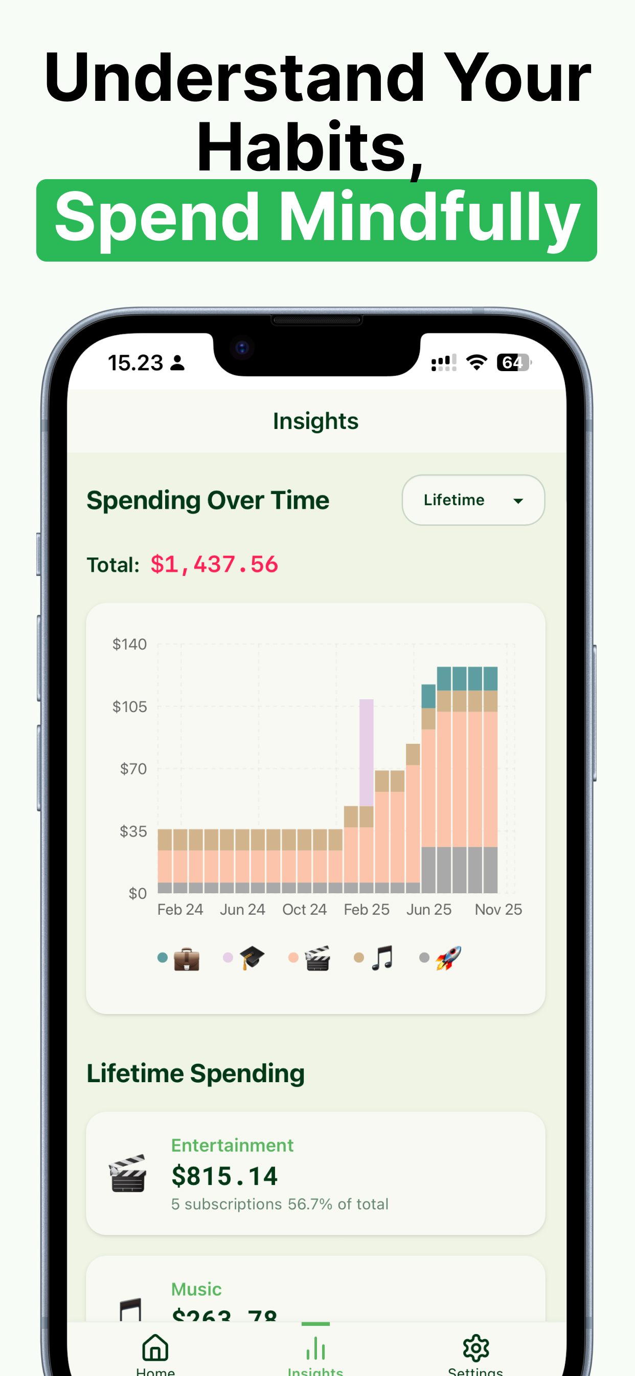 Screenshot 5 of Matcharge - Subscription Manager