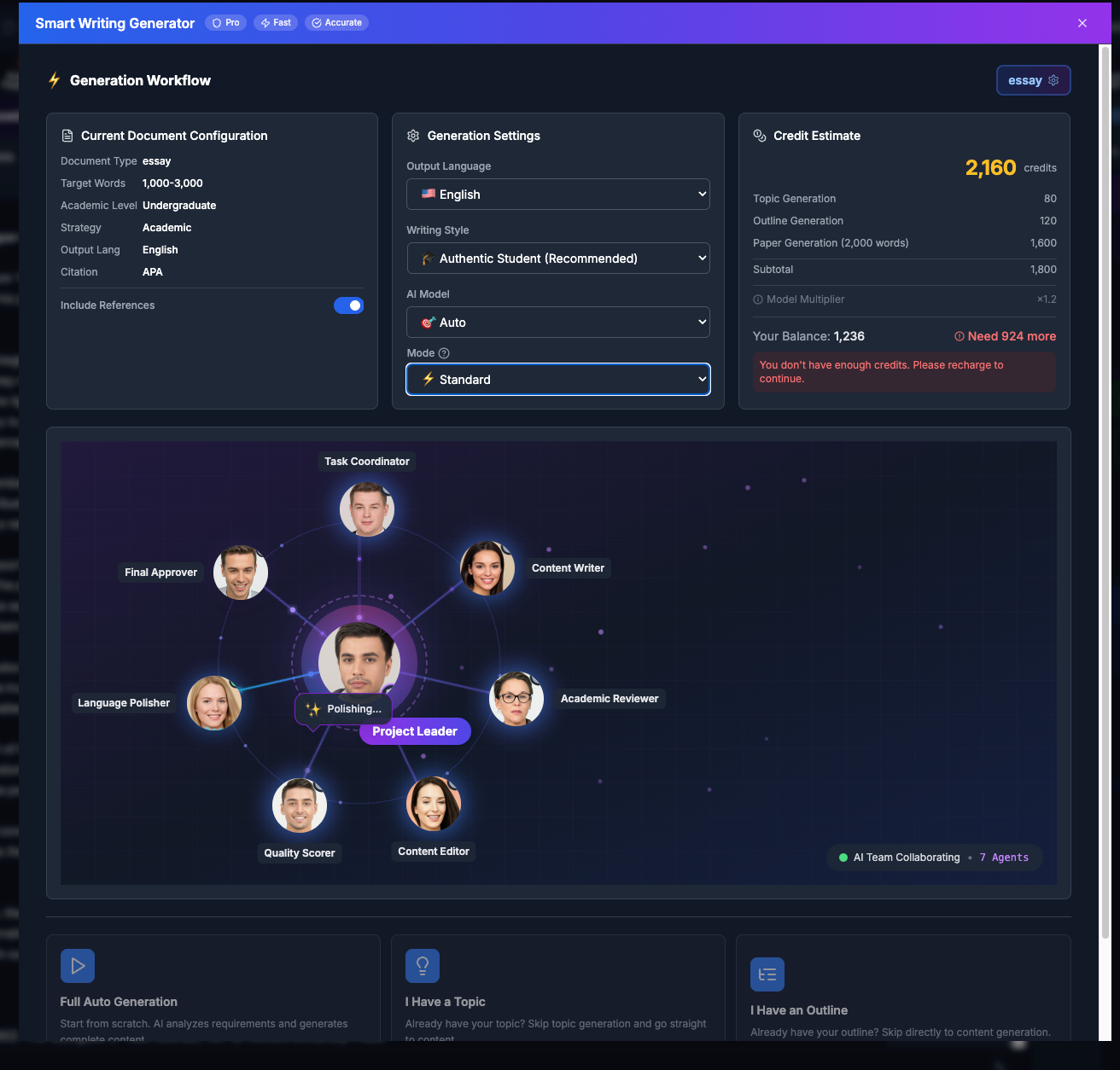 Screenshot 4 of TextPure AI Writing Assistant