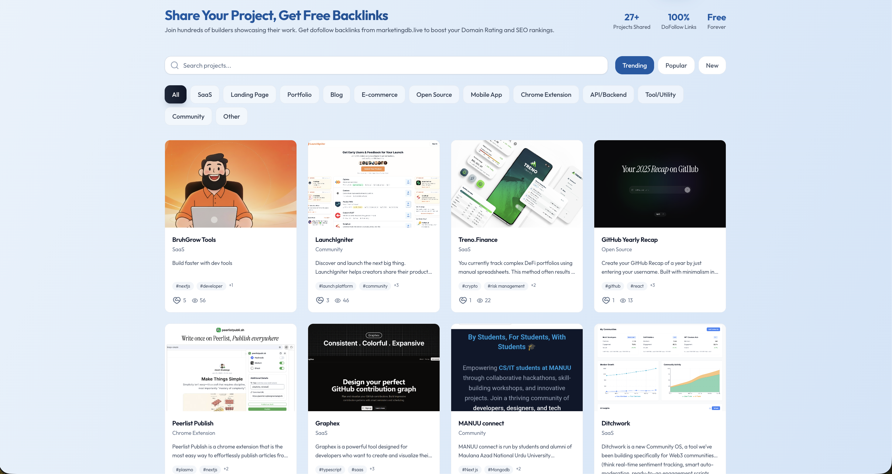 Screenshot 1 of MarketingDB