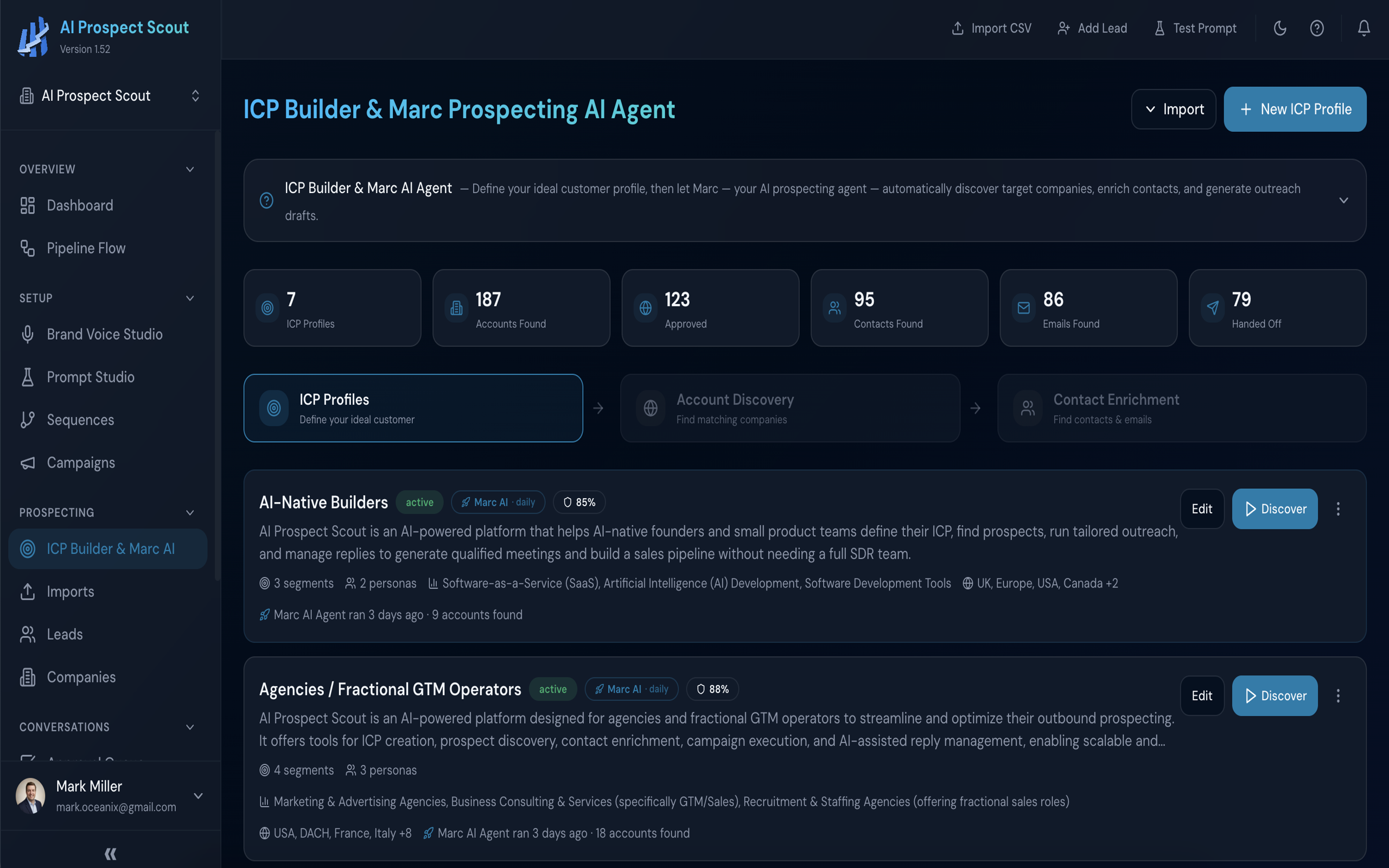Screenshot 4 of AI Prospect Scout