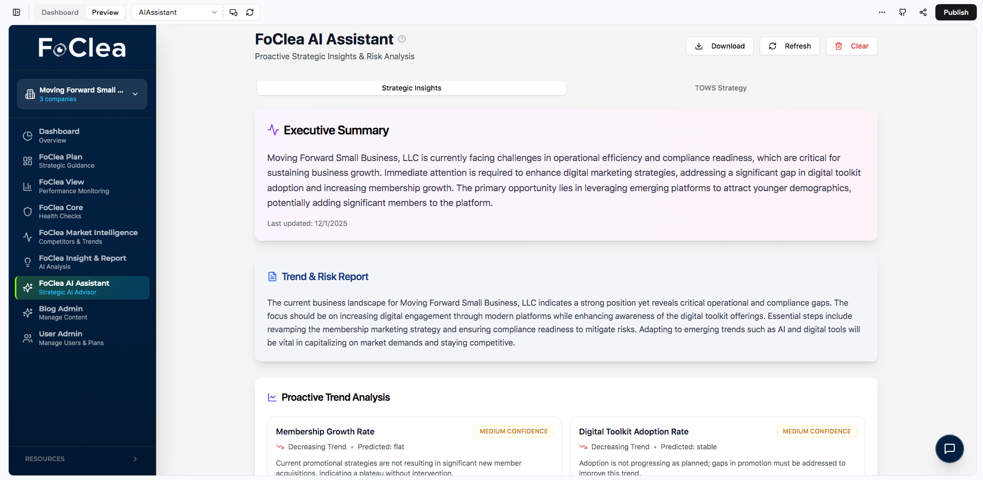 Screenshot 1 of FoClea
