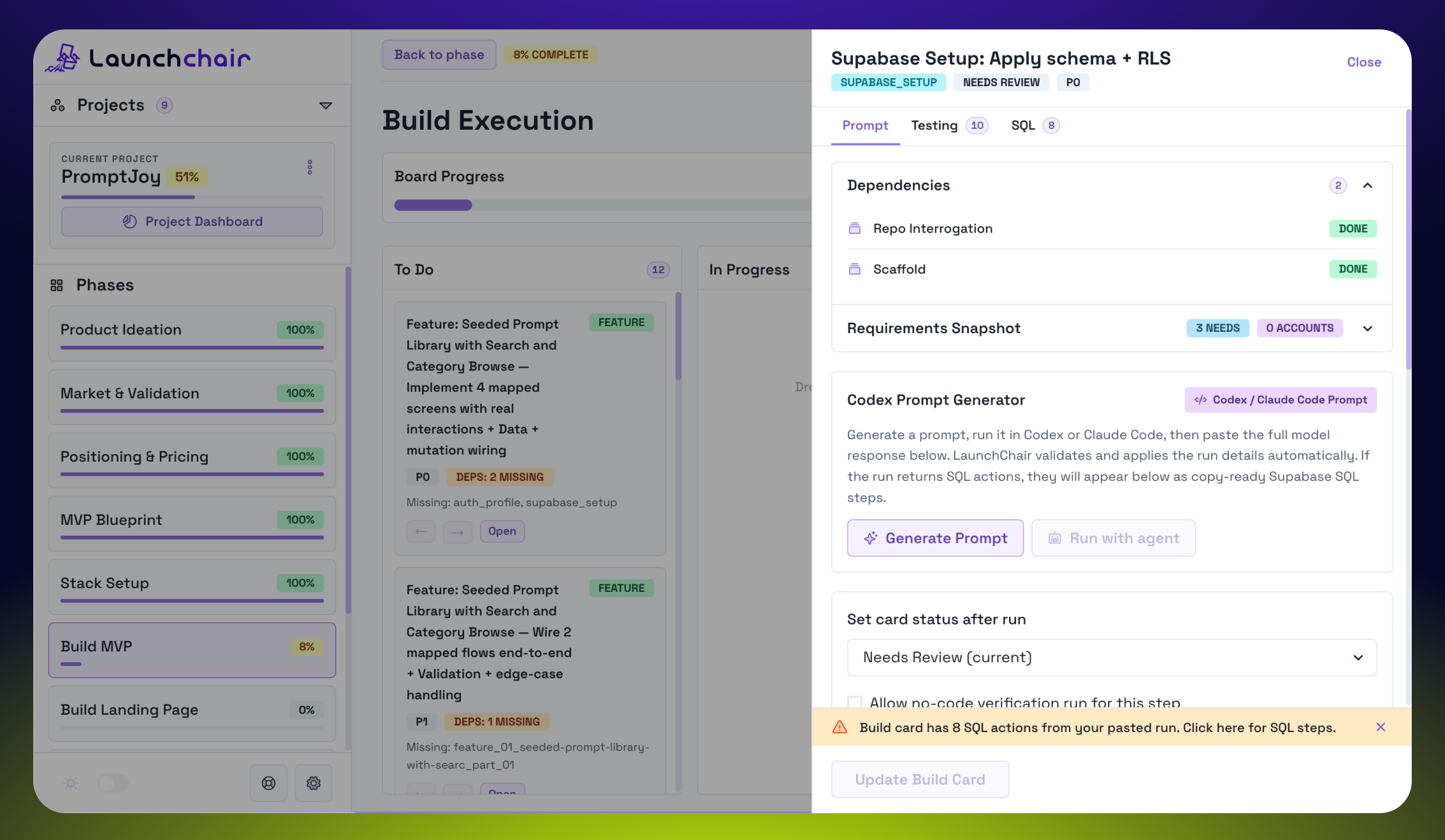 Screenshot 3 of LaunchChair