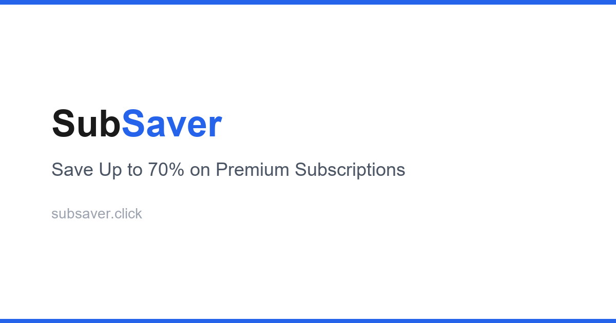 Screenshot 1 of SubSaver