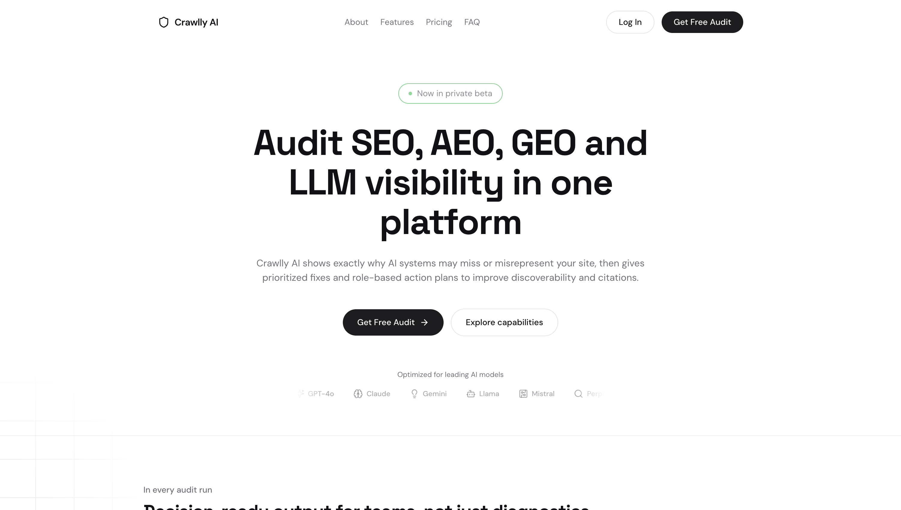 Screenshot 1 of Crawlly AI