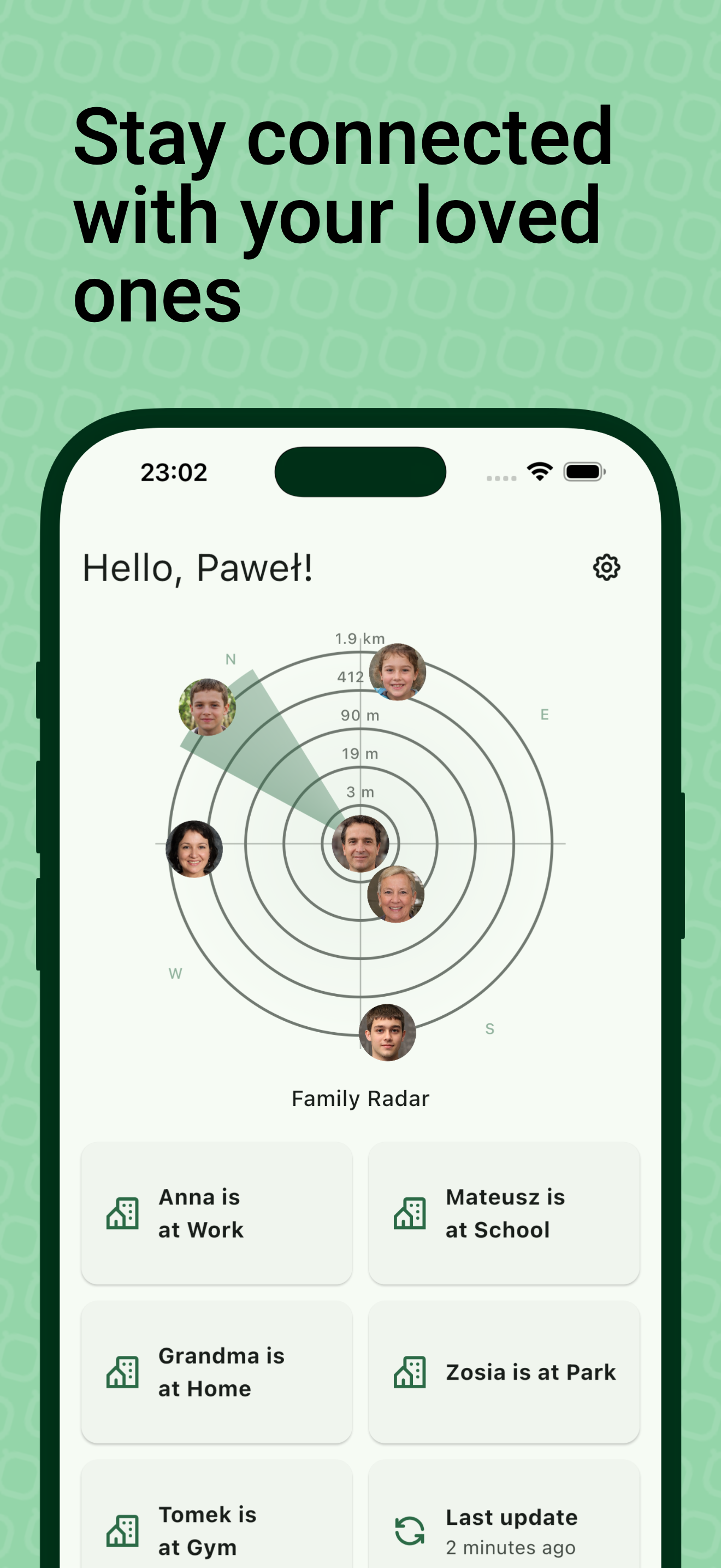 Screenshot 1 of Family Radar