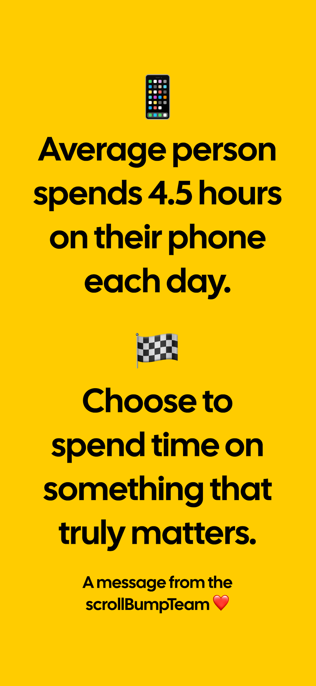 Screenshot 9 of ScrollBump - iOS Doomscroll Break App