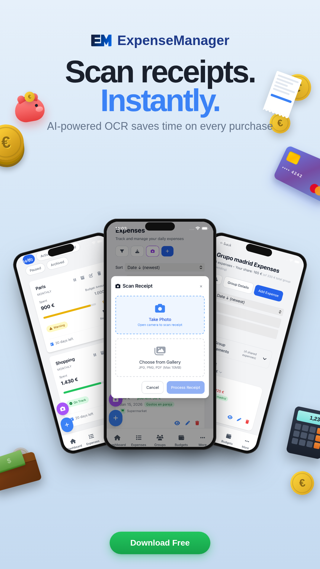 Screenshot 3 of ExpenseManager