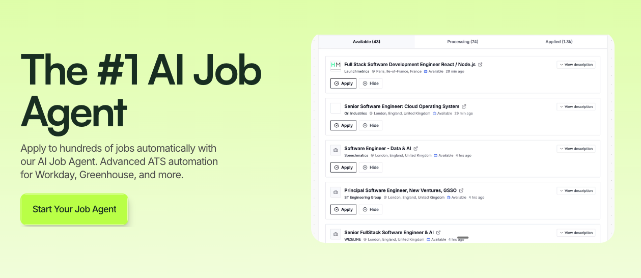 Screenshot 1 of AutoApplier