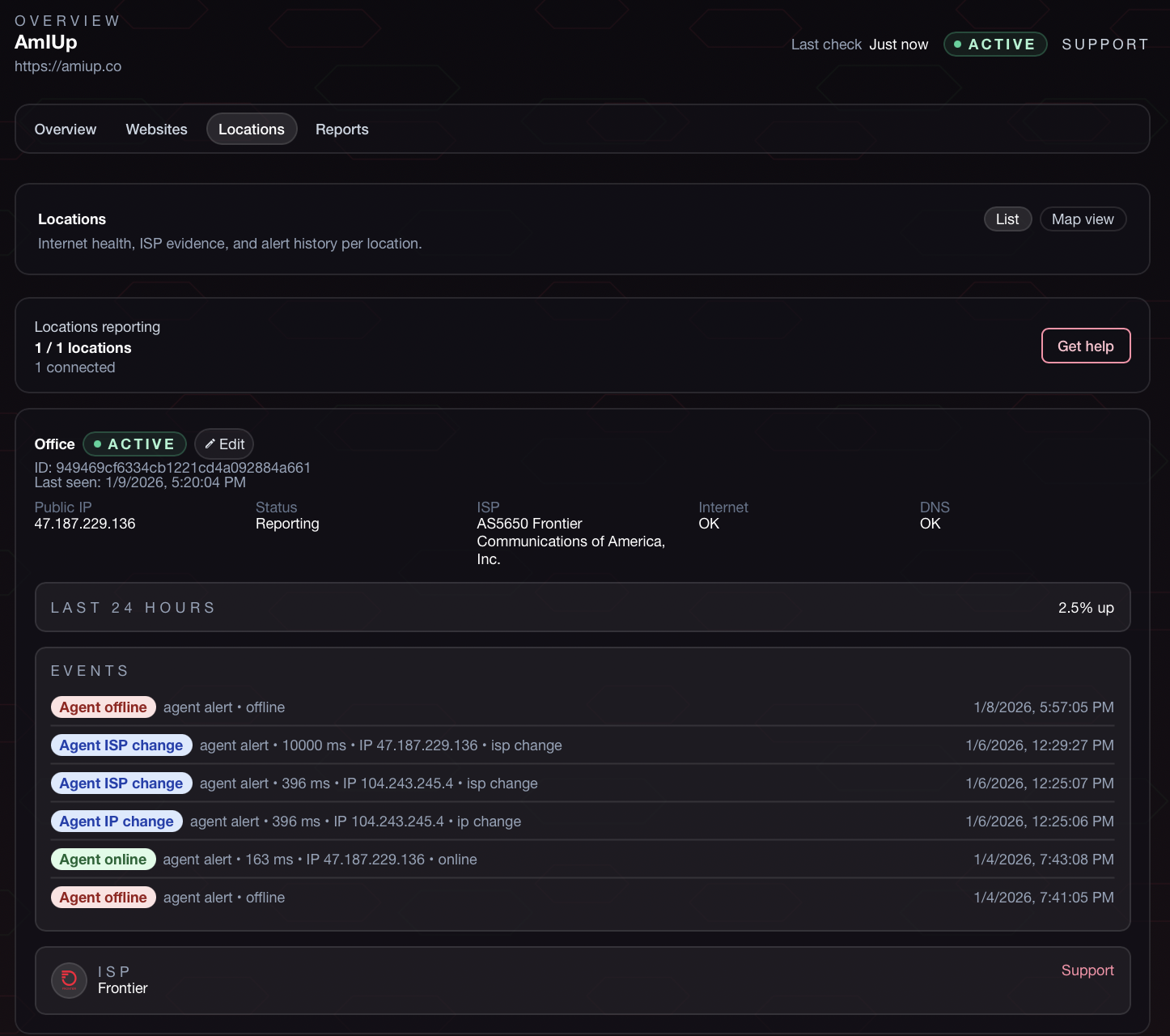 Screenshot 2 of AmIUp