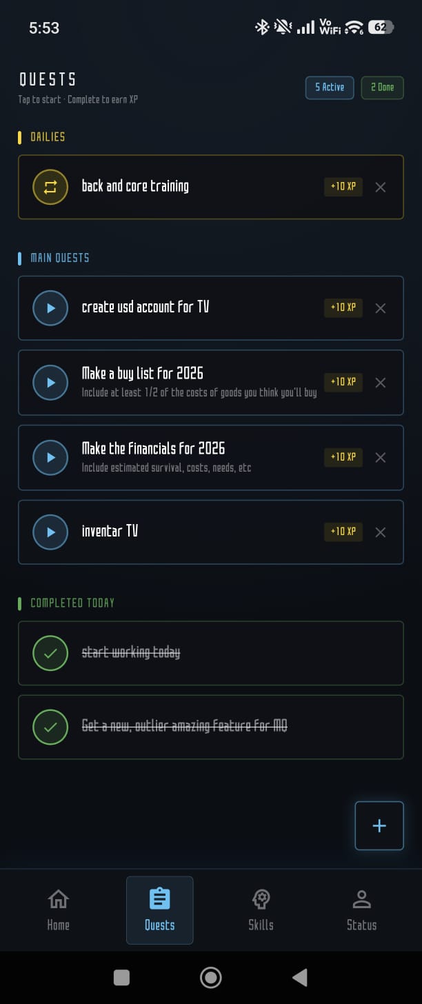 Screenshot 6 of MainQuest - Level Up Your Life