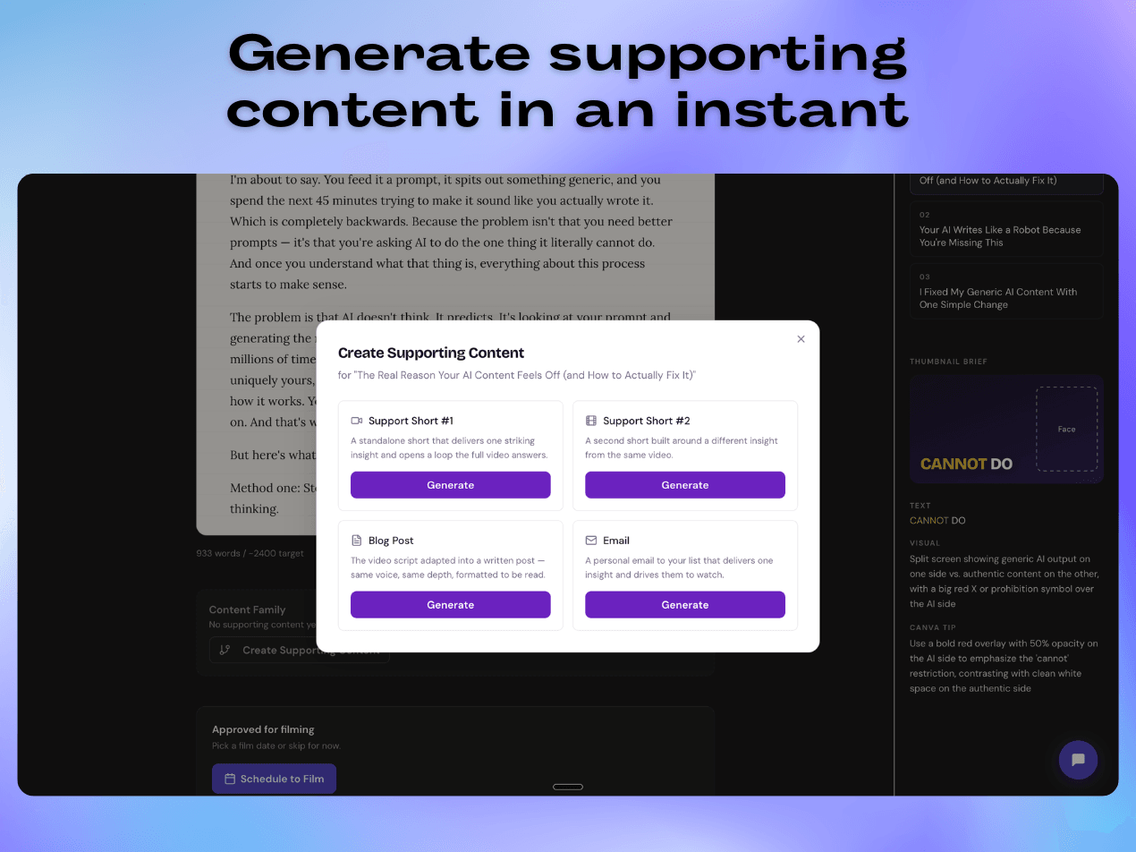 Screenshot 4 of CreatorSpark