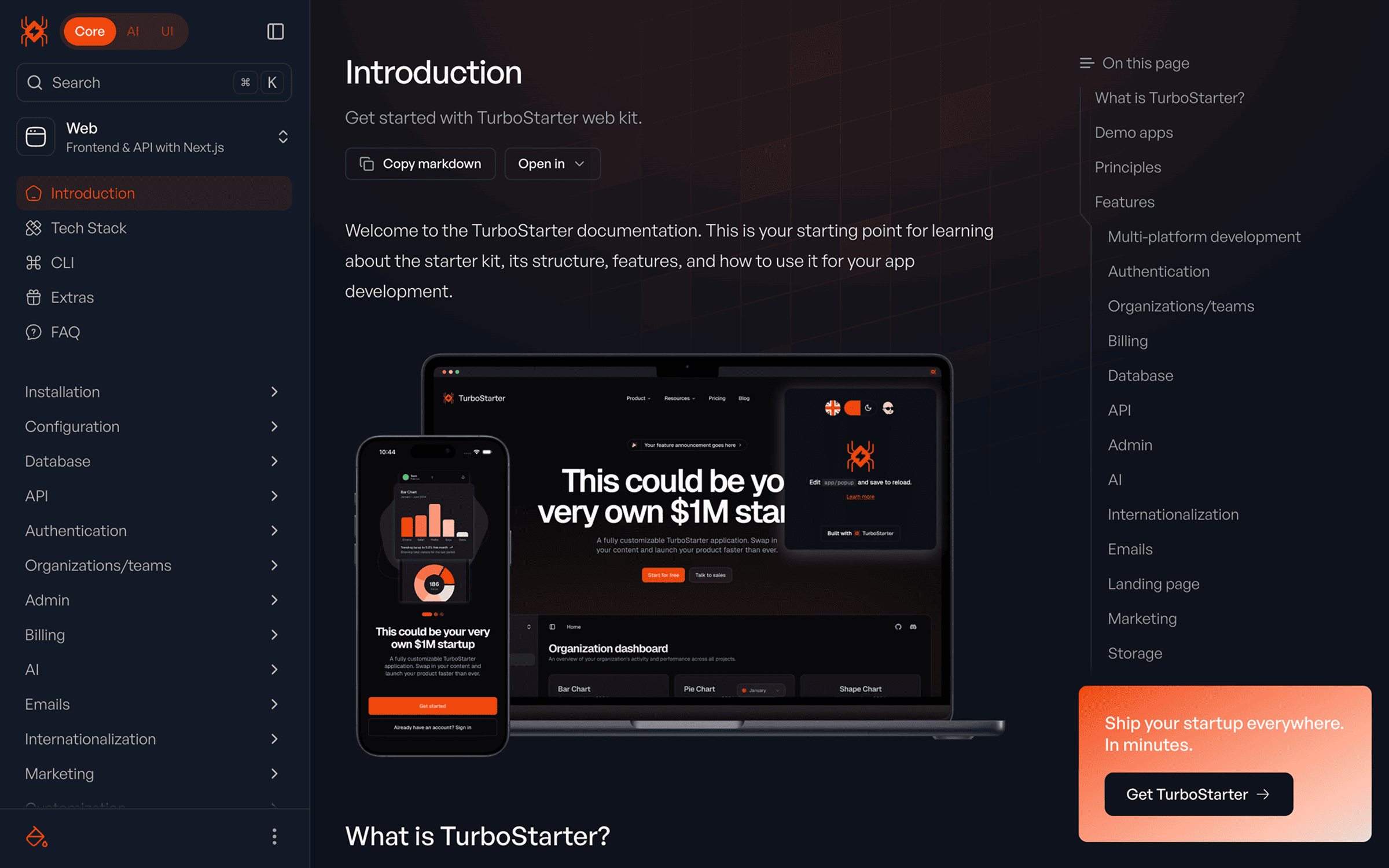 Screenshot 3 of TurboStarter