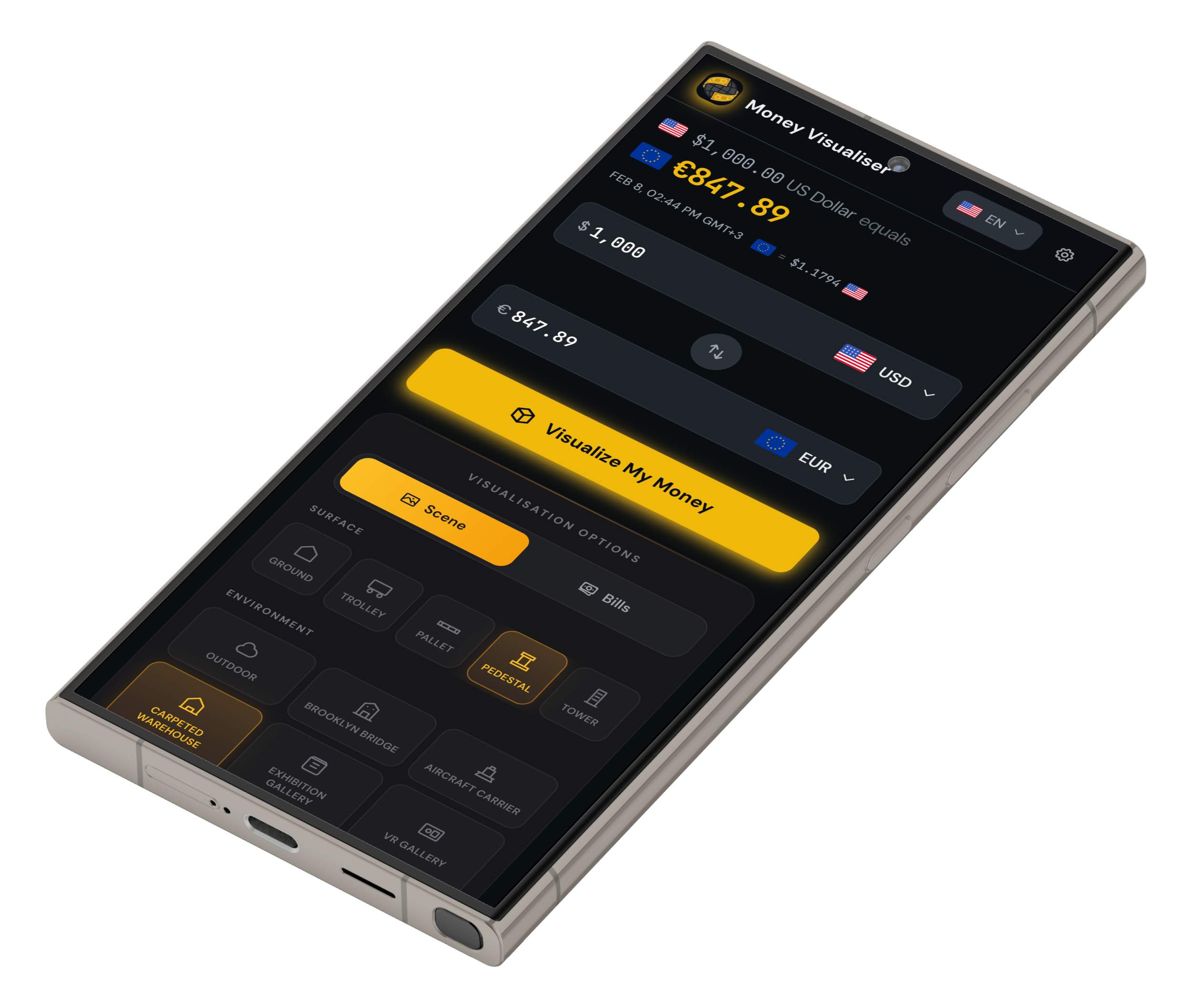 Screenshot 4 of Money Visualiser