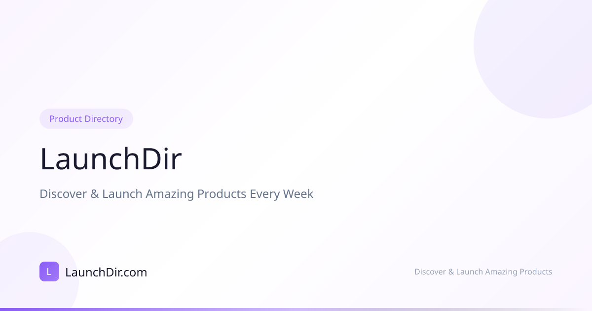 Screenshot 1 of LaunchDir