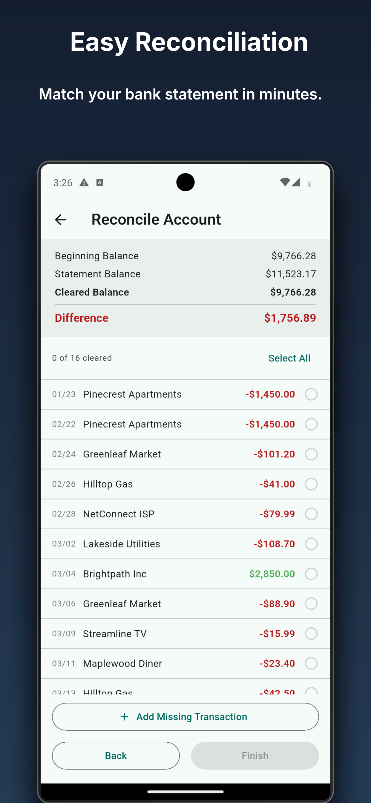 Screenshot 5 of Caffeinated Checkbook
