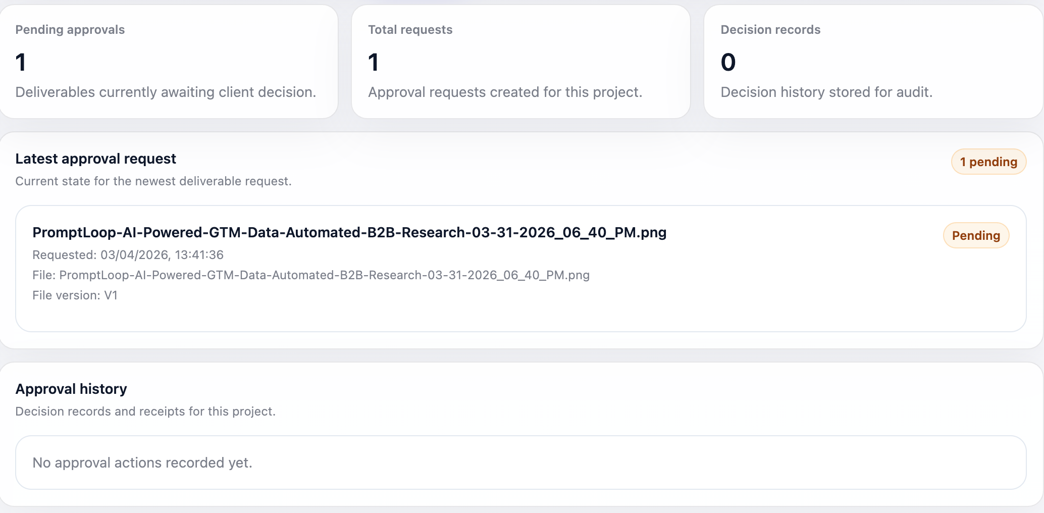 Screenshot 3 of ClientProof